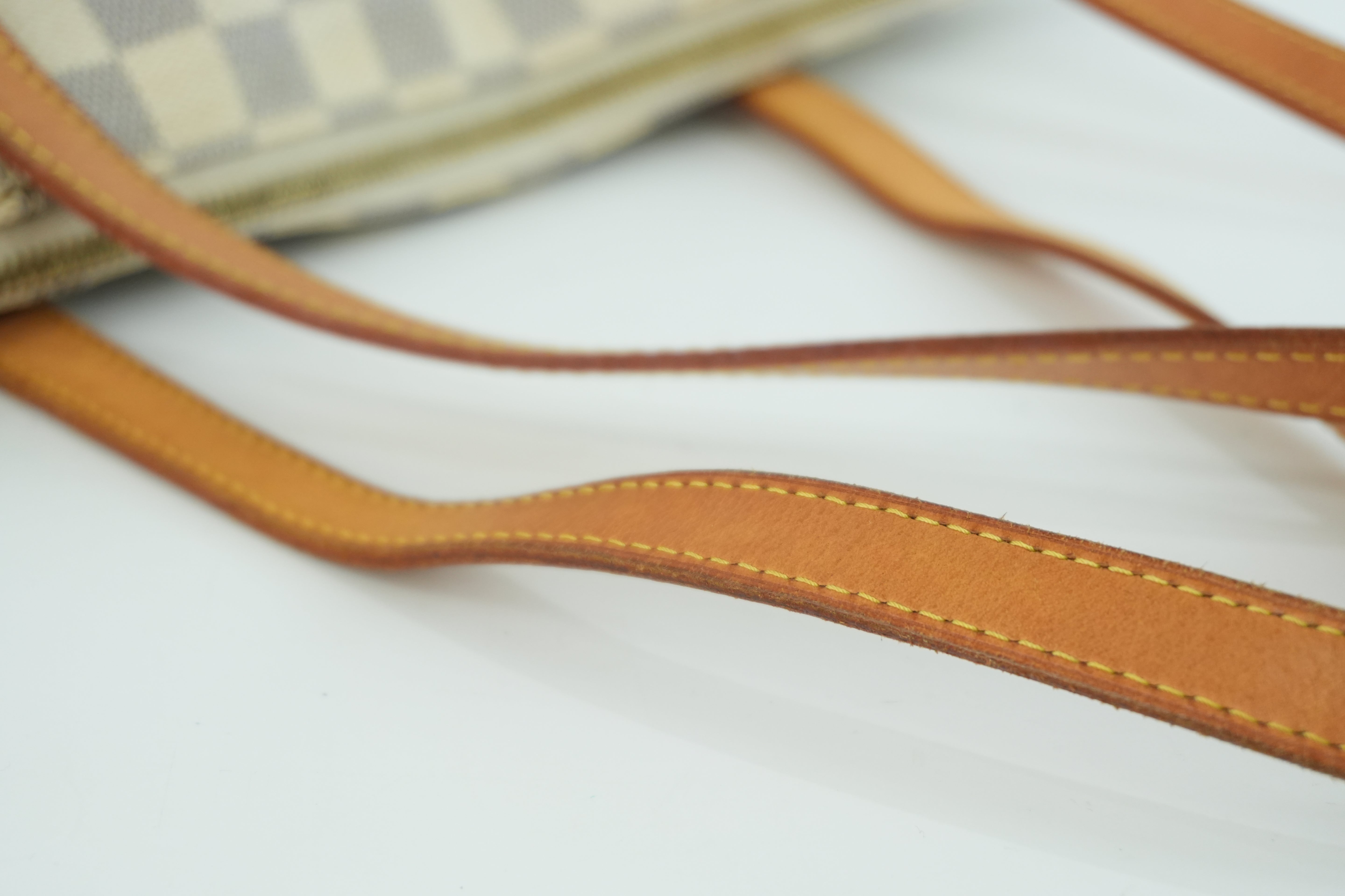 Louis Vuitton Damier Azur Totally MM Tote Bag Used