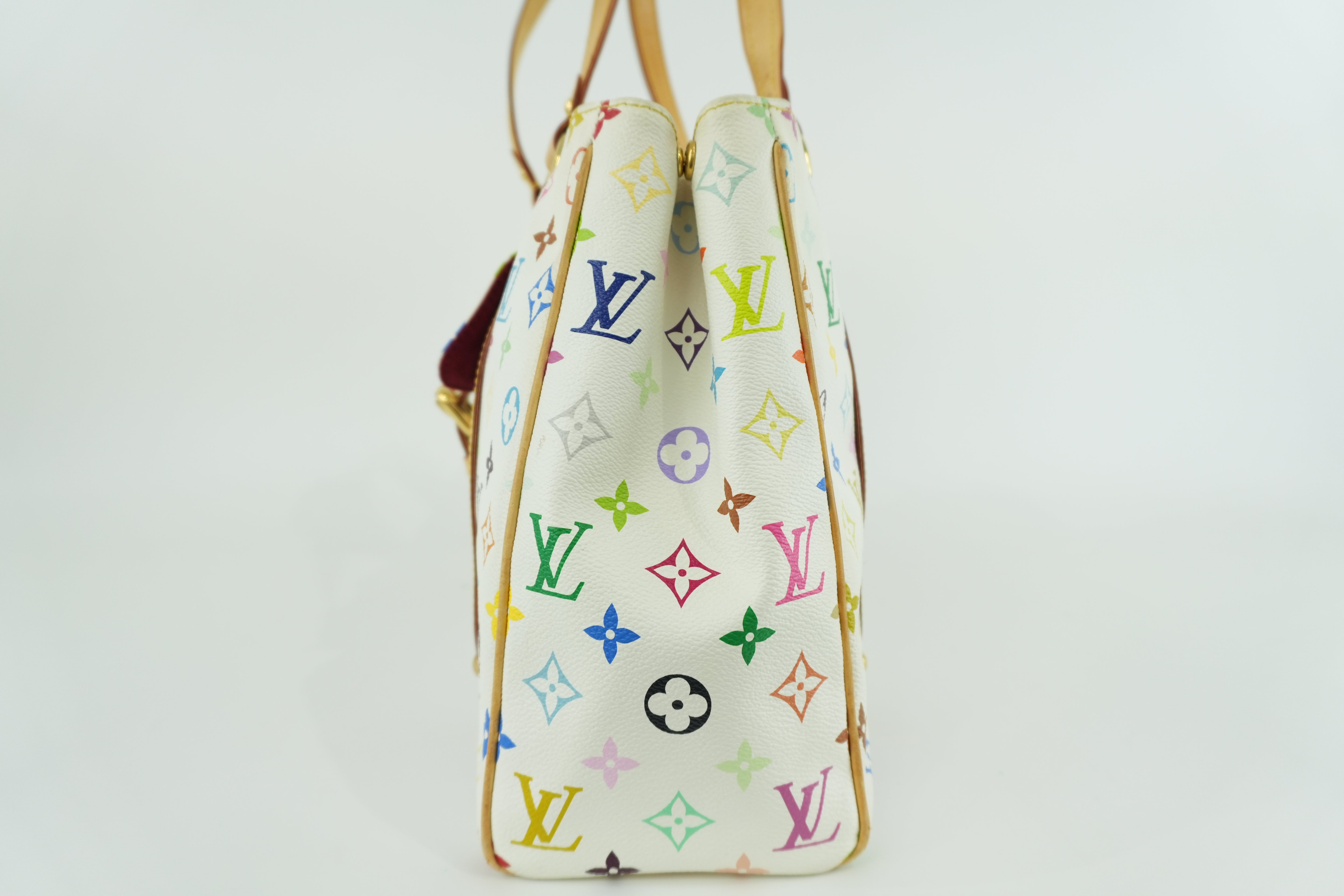 Louis Vuitton Multicolor Aurelia PM Shoulder Tote Bag Used