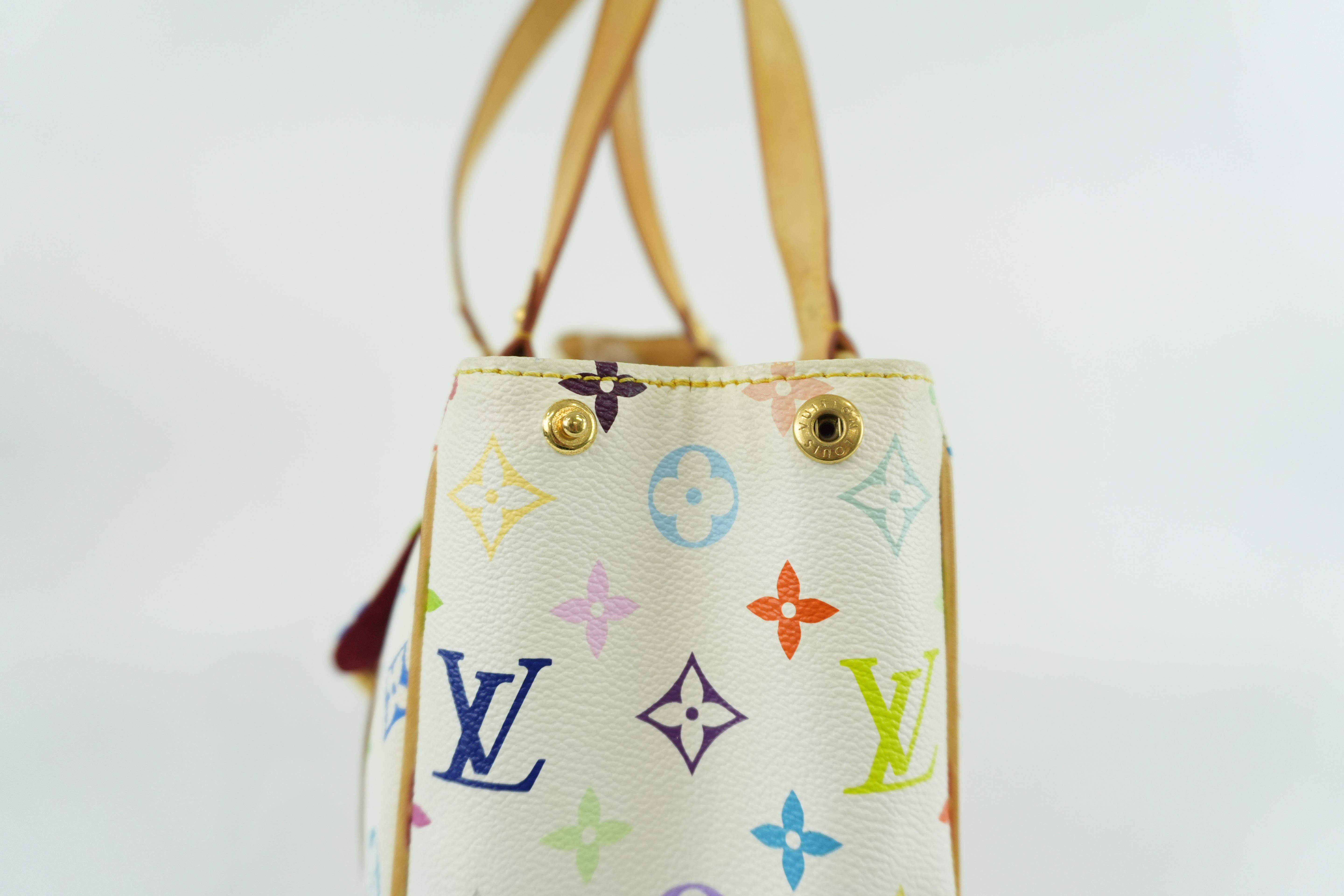 Louis Vuitton Multicolor Aurelia PM Shoulder Tote Bag Used