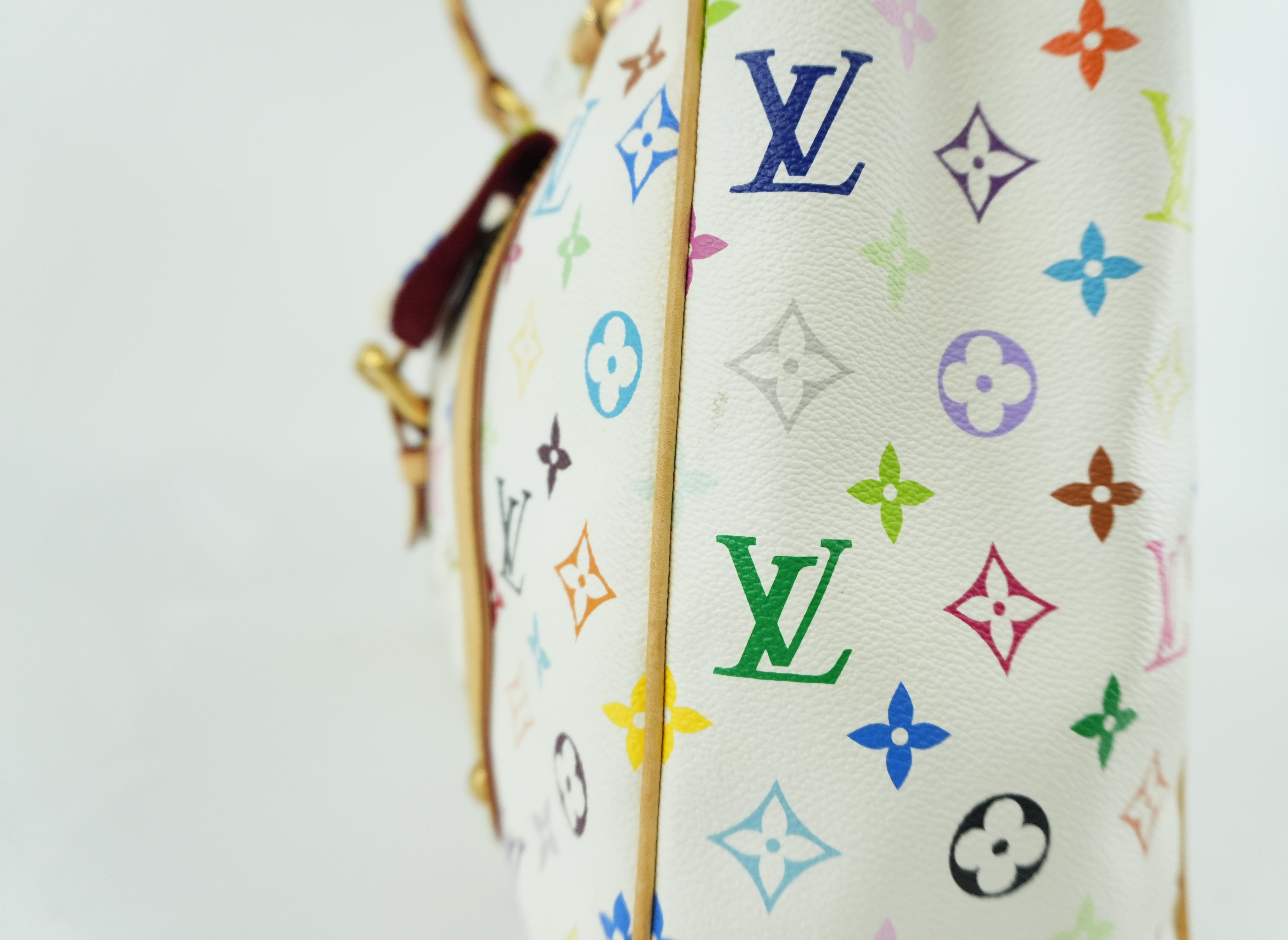 Louis Vuitton Multicolor Aurelia PM Shoulder Tote Bag Used