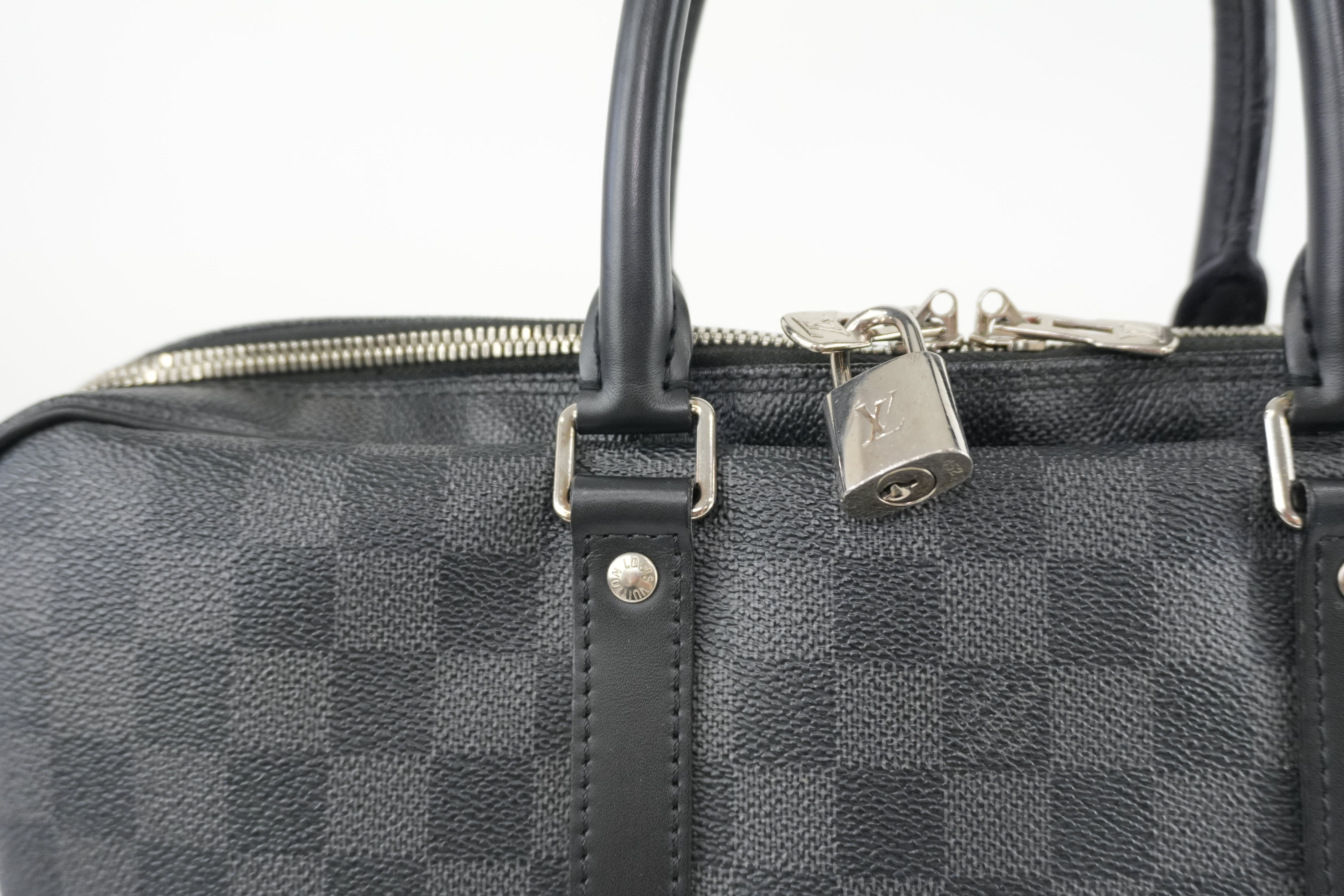 Louis Vuitton Damier Graphite Porte Documents Voyage Briefcase Used