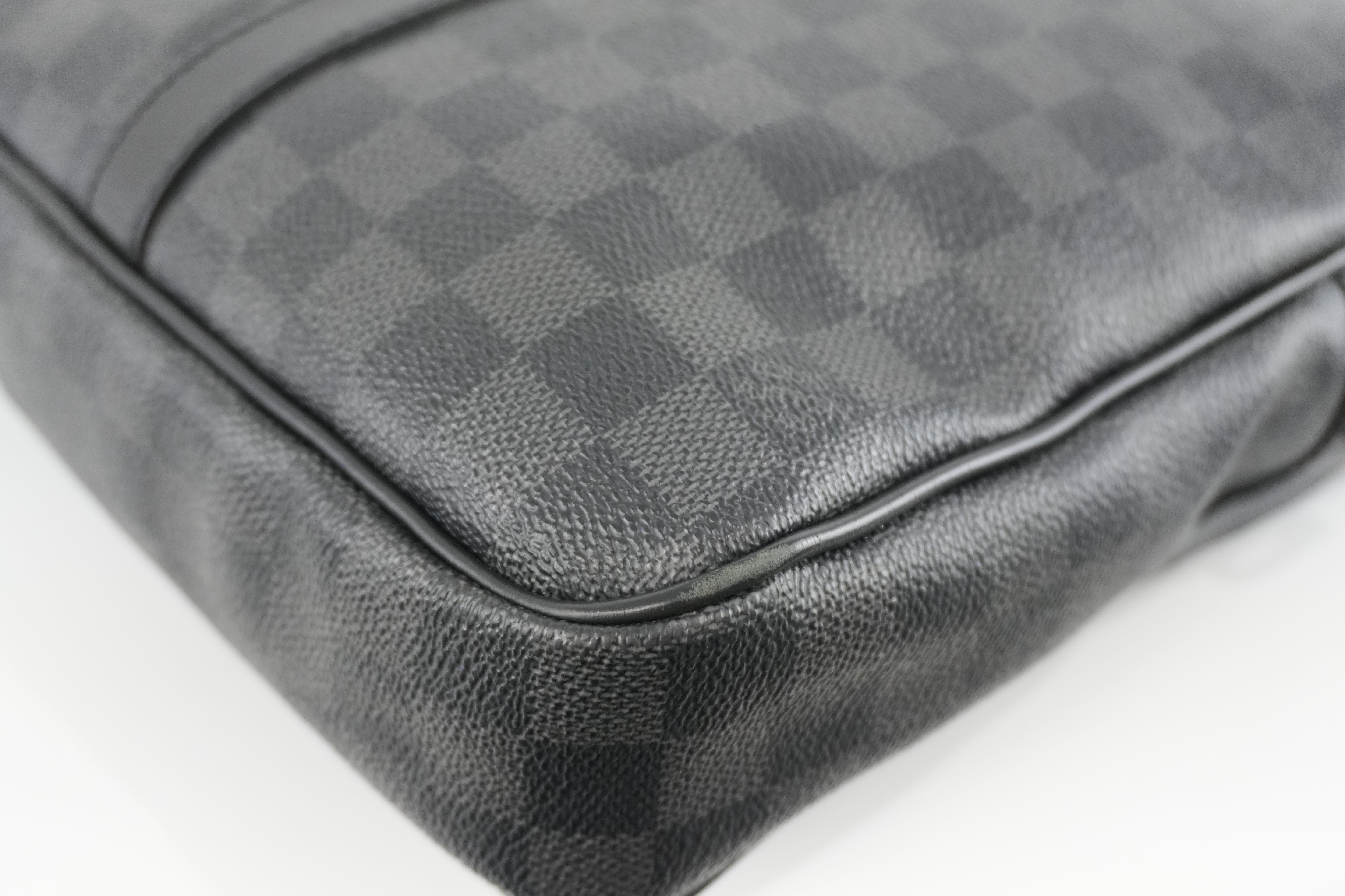 Louis Vuitton Damier Graphite Porte Documents Voyage Briefcase Used