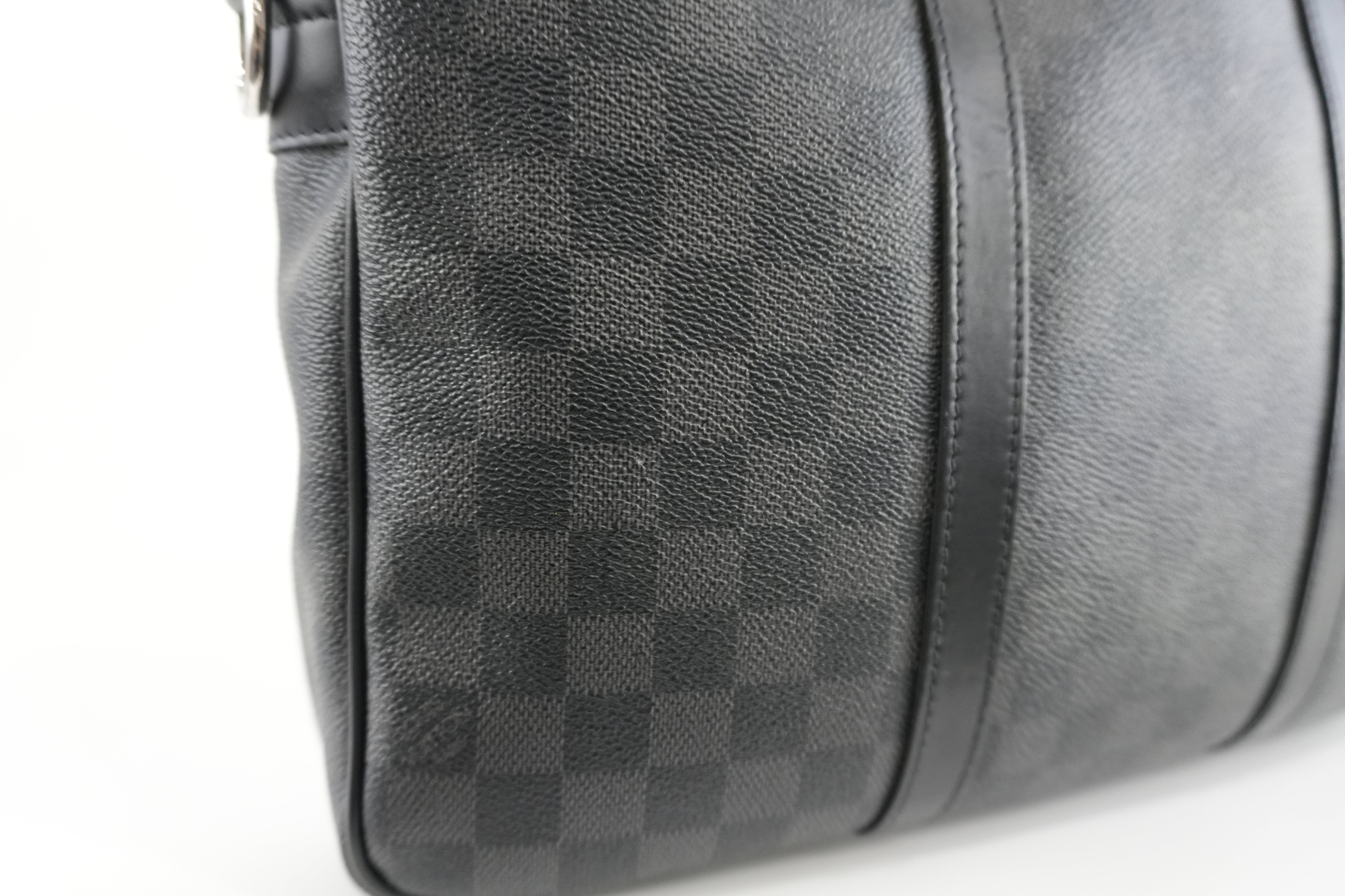 Louis Vuitton Damier Graphite Porte Documents Voyage Briefcase Used