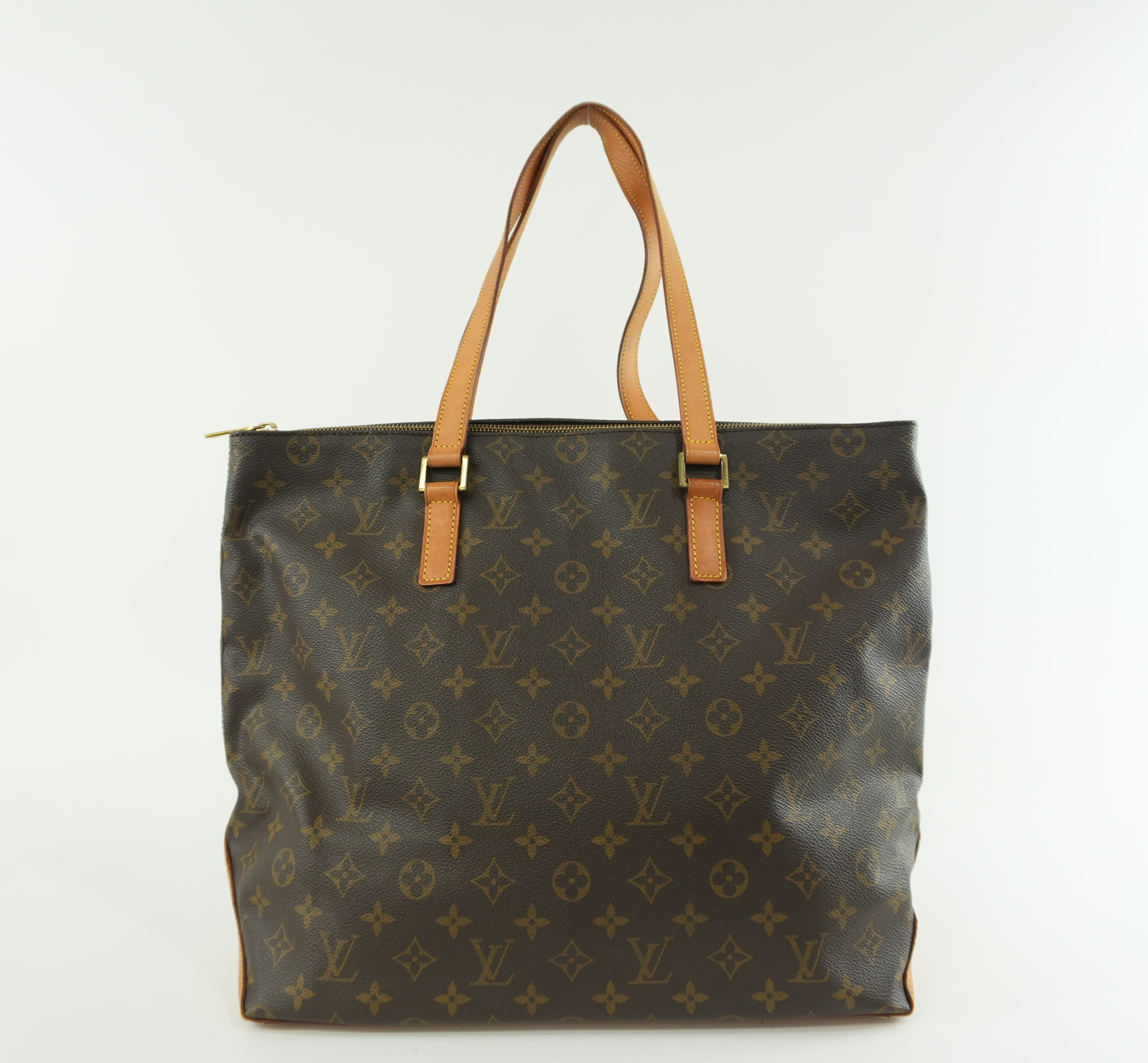 Louis Vuitton Monogram Cabas Mezzo Tote Bag Used