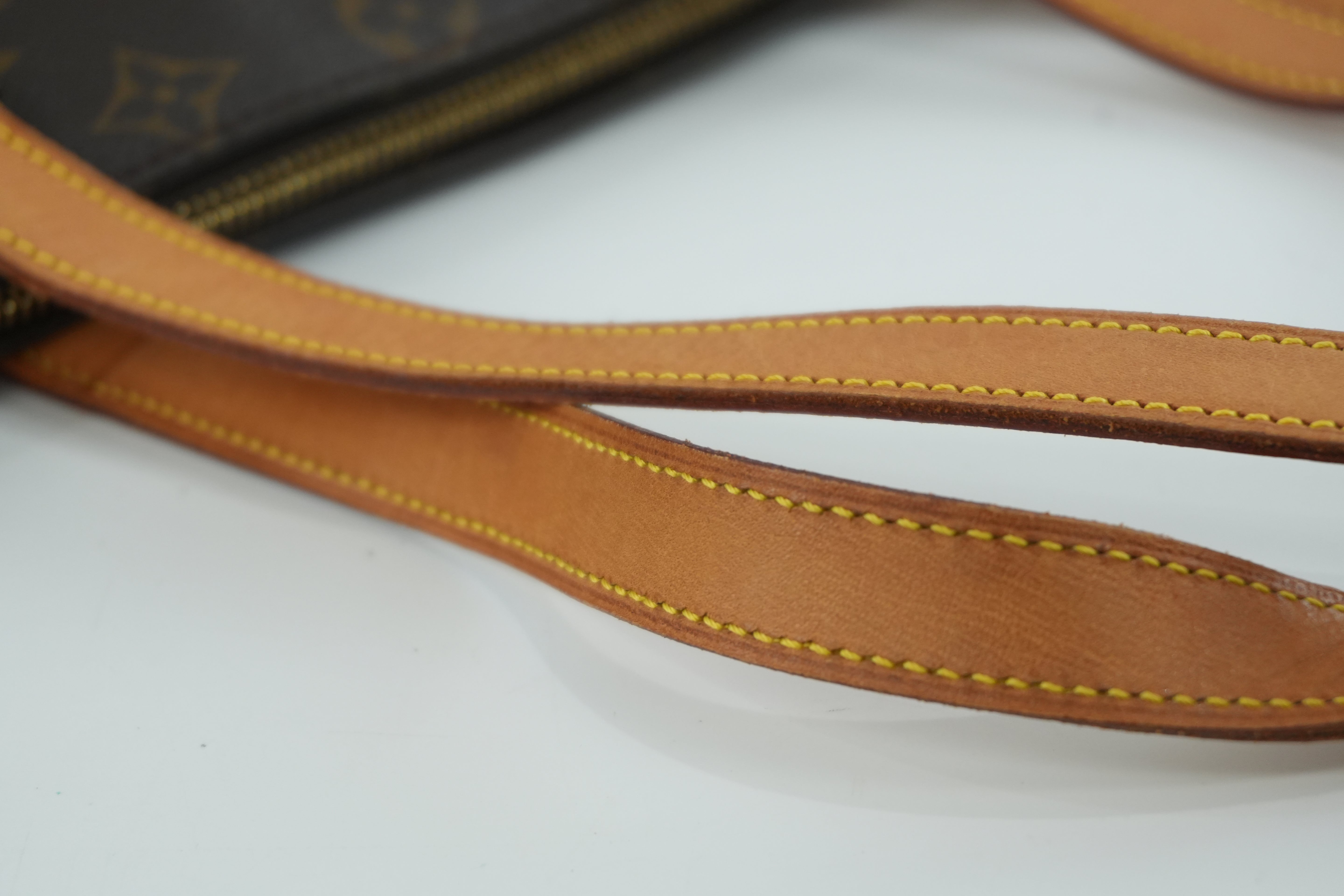Louis Vuitton Monogram Cabas Mezzo Tote Bag Used