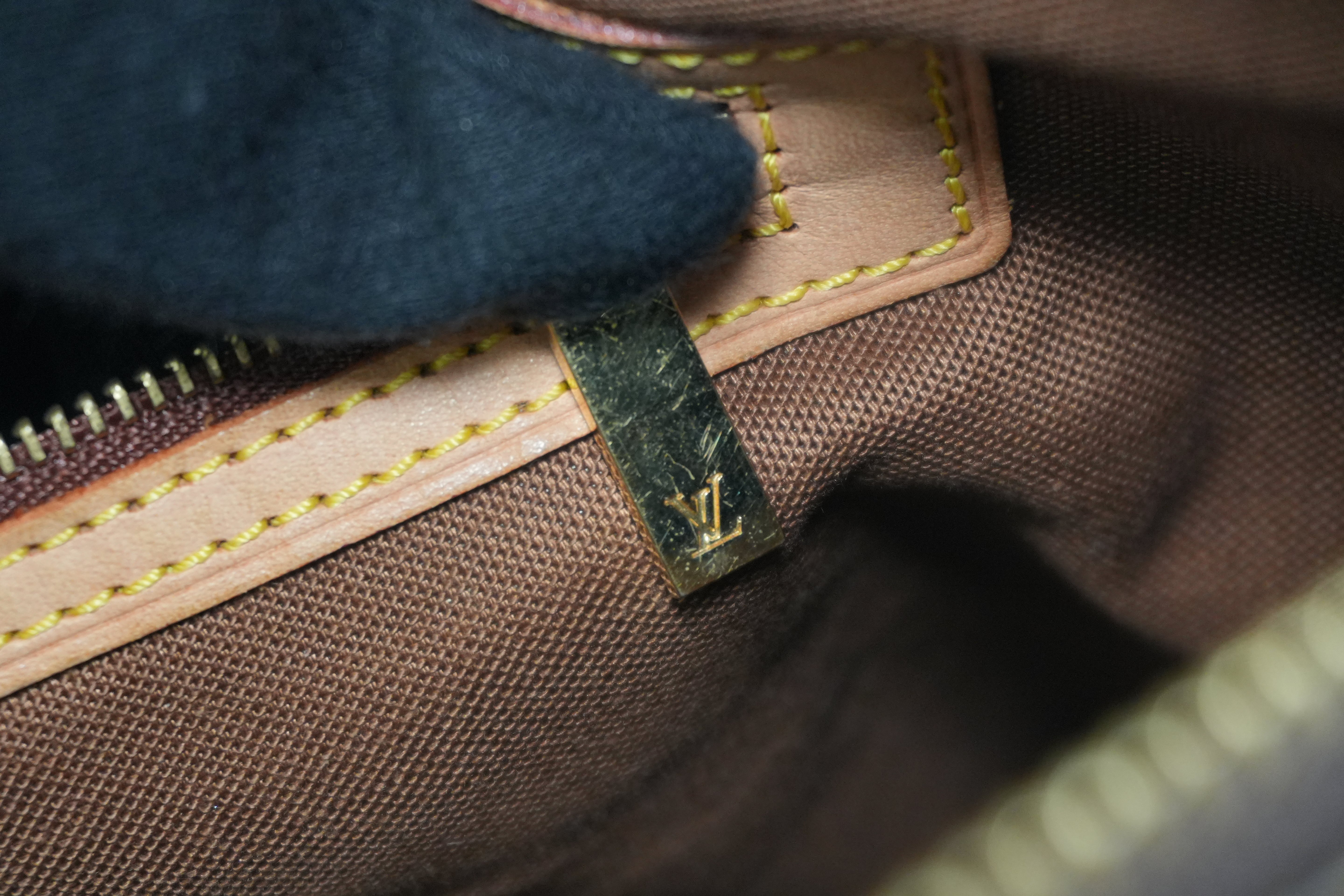Louis Vuitton Monogram Cabas Mezzo Tote Bag Used