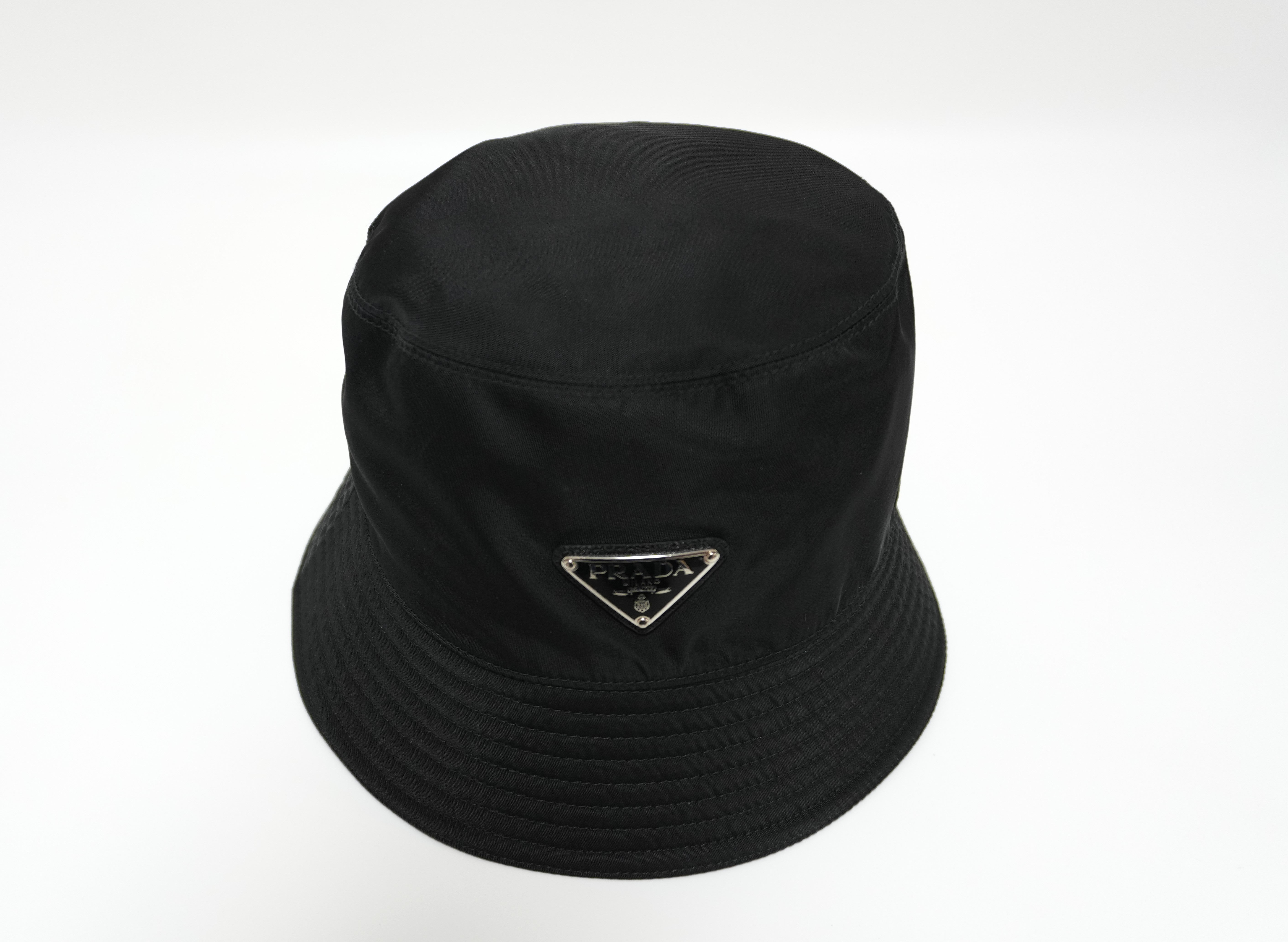 Prada Bucket Hat Black Used