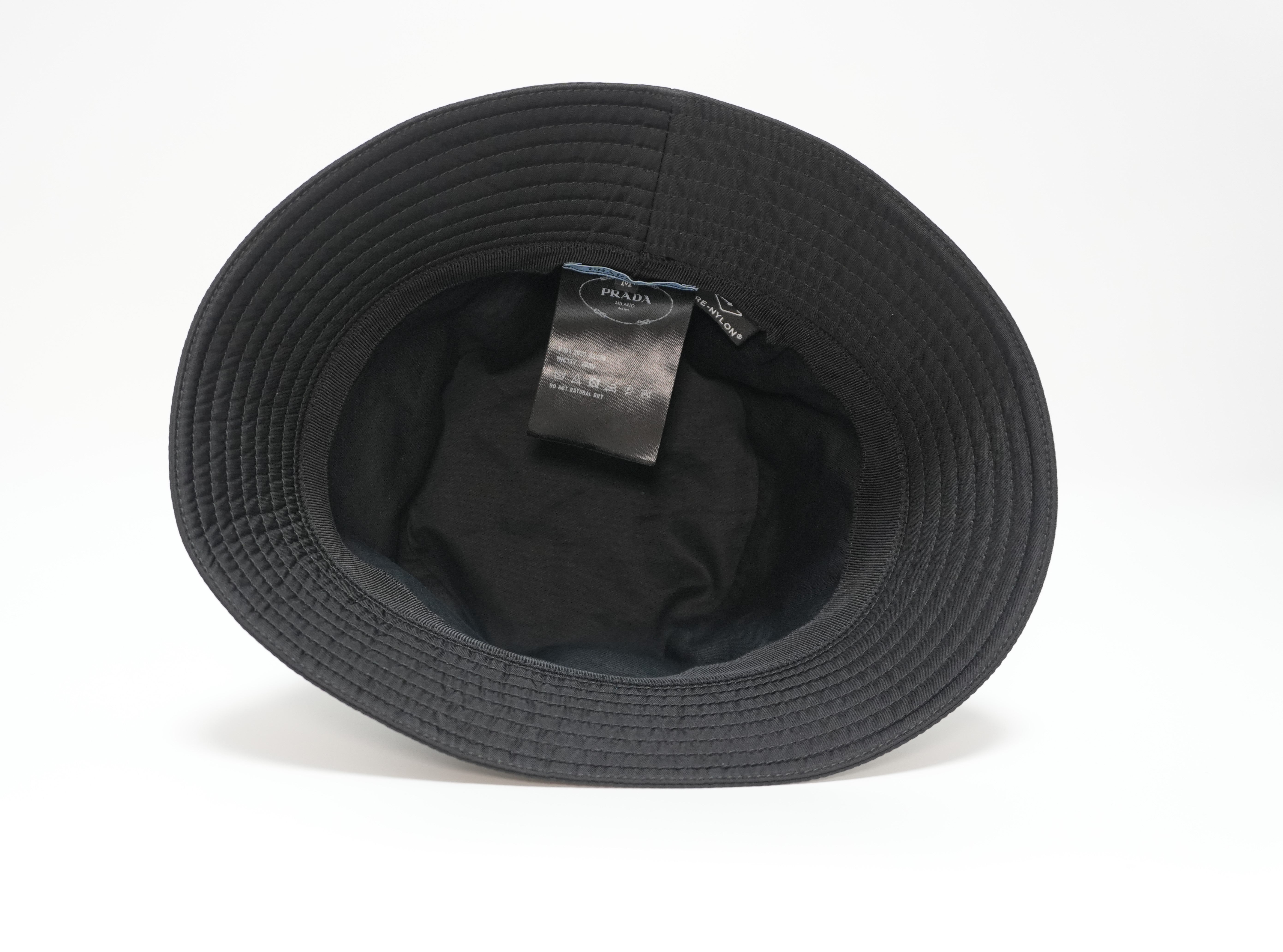 Prada Bucket Hat Black Used