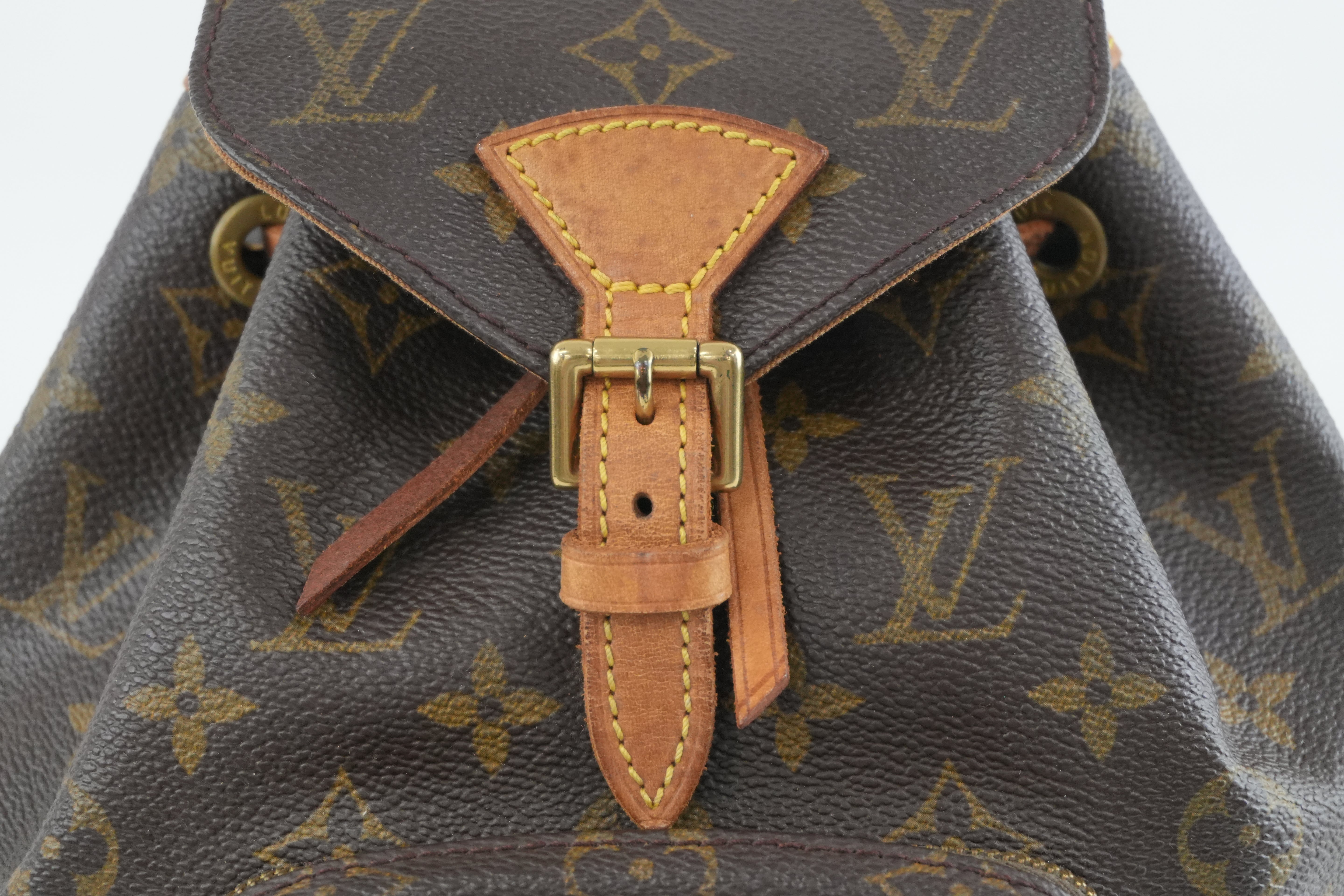 Louis Vuitton Monogram Mini Montsouris Backpack Used