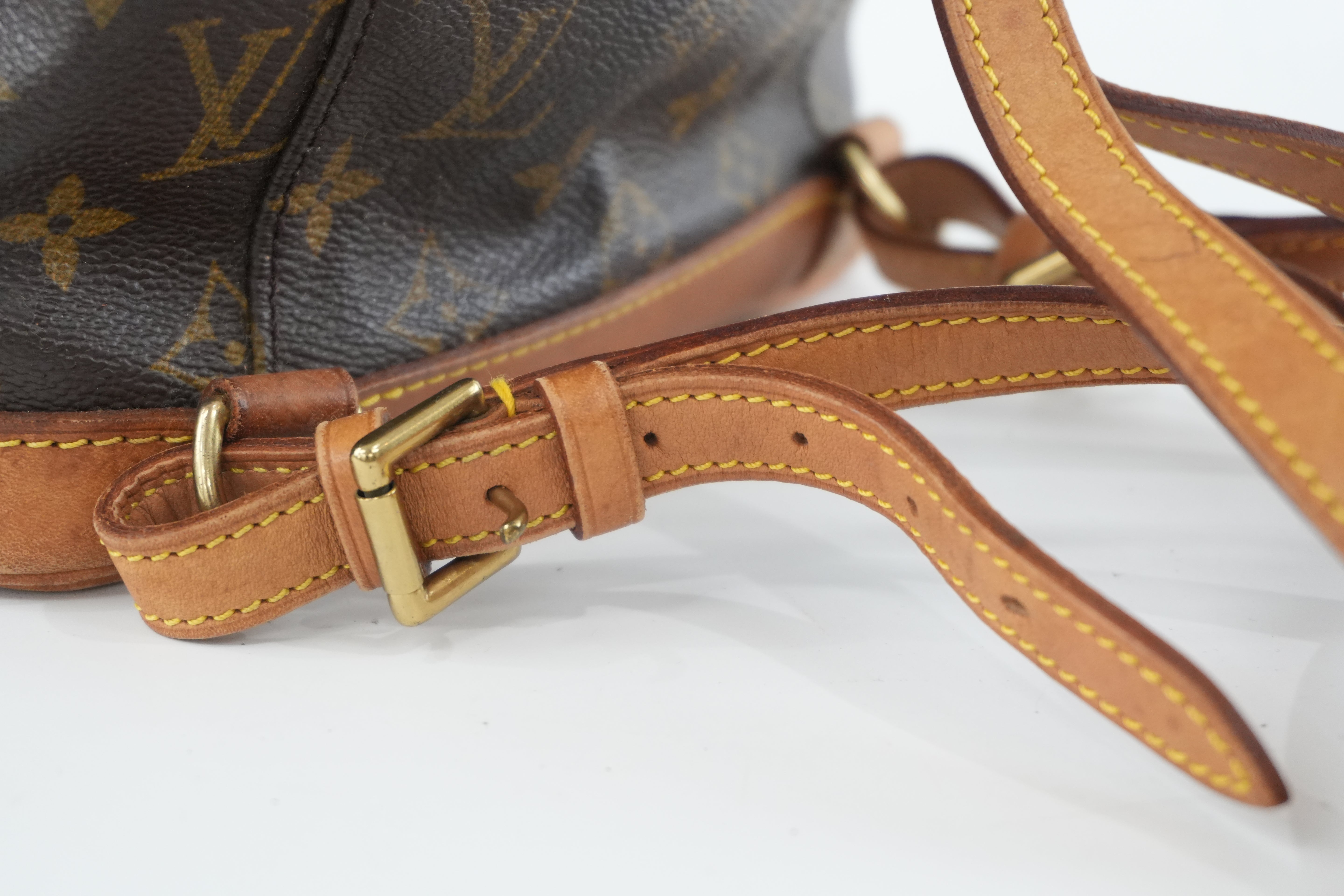 Louis Vuitton Monogram Mini Montsouris Backpack Used