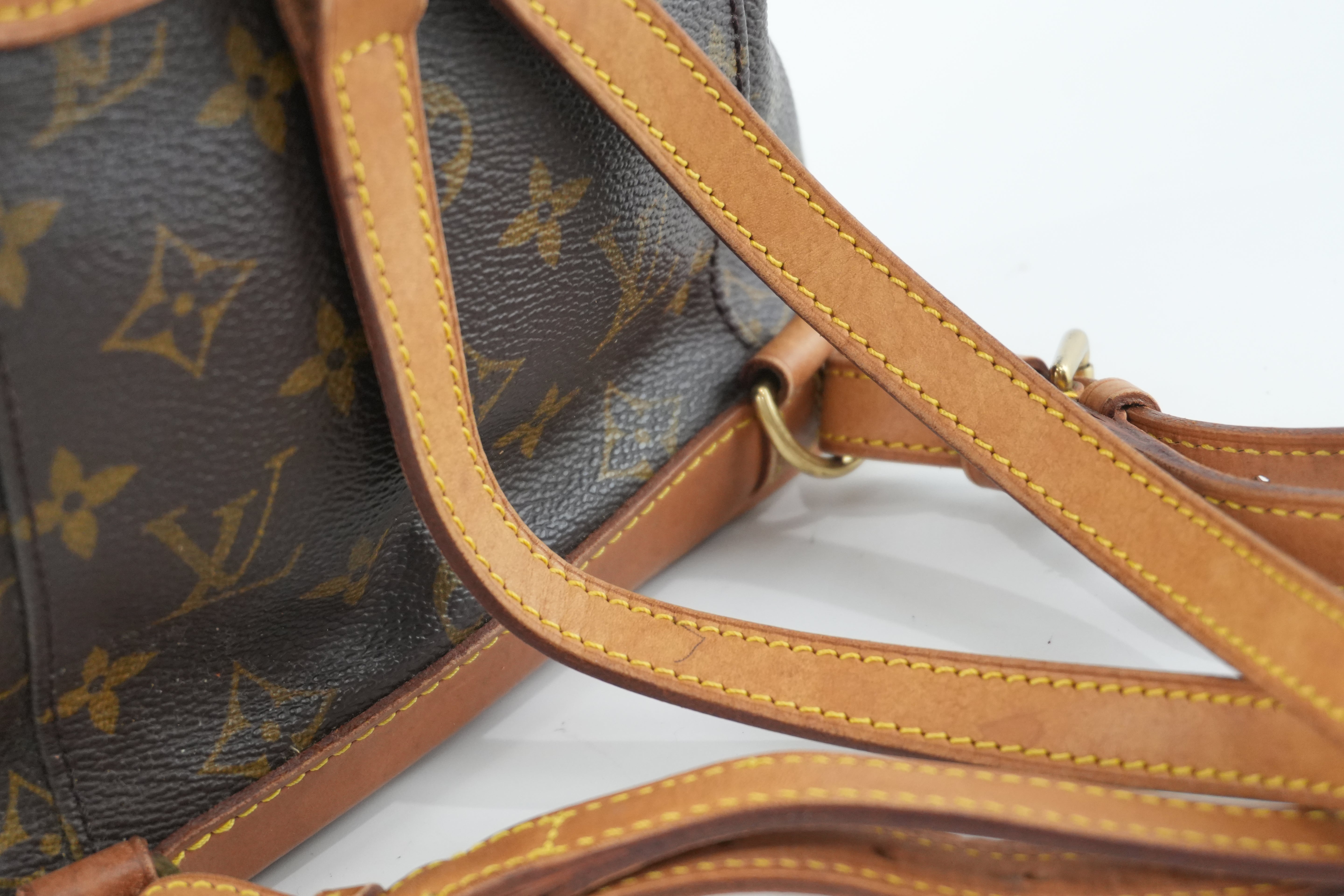 Louis Vuitton Monogram Mini Montsouris Backpack Used
