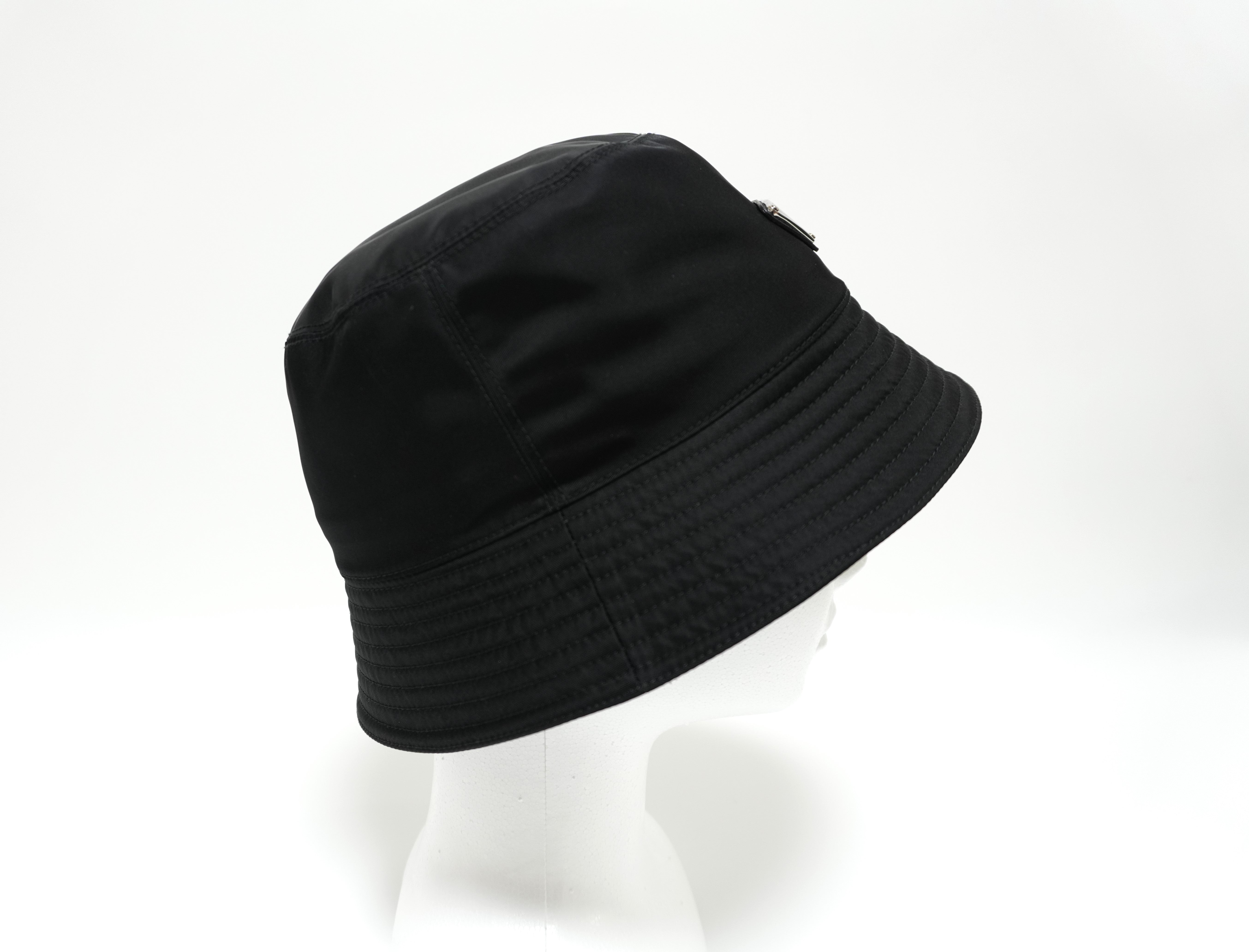 Prada Bucket Hat Black Used