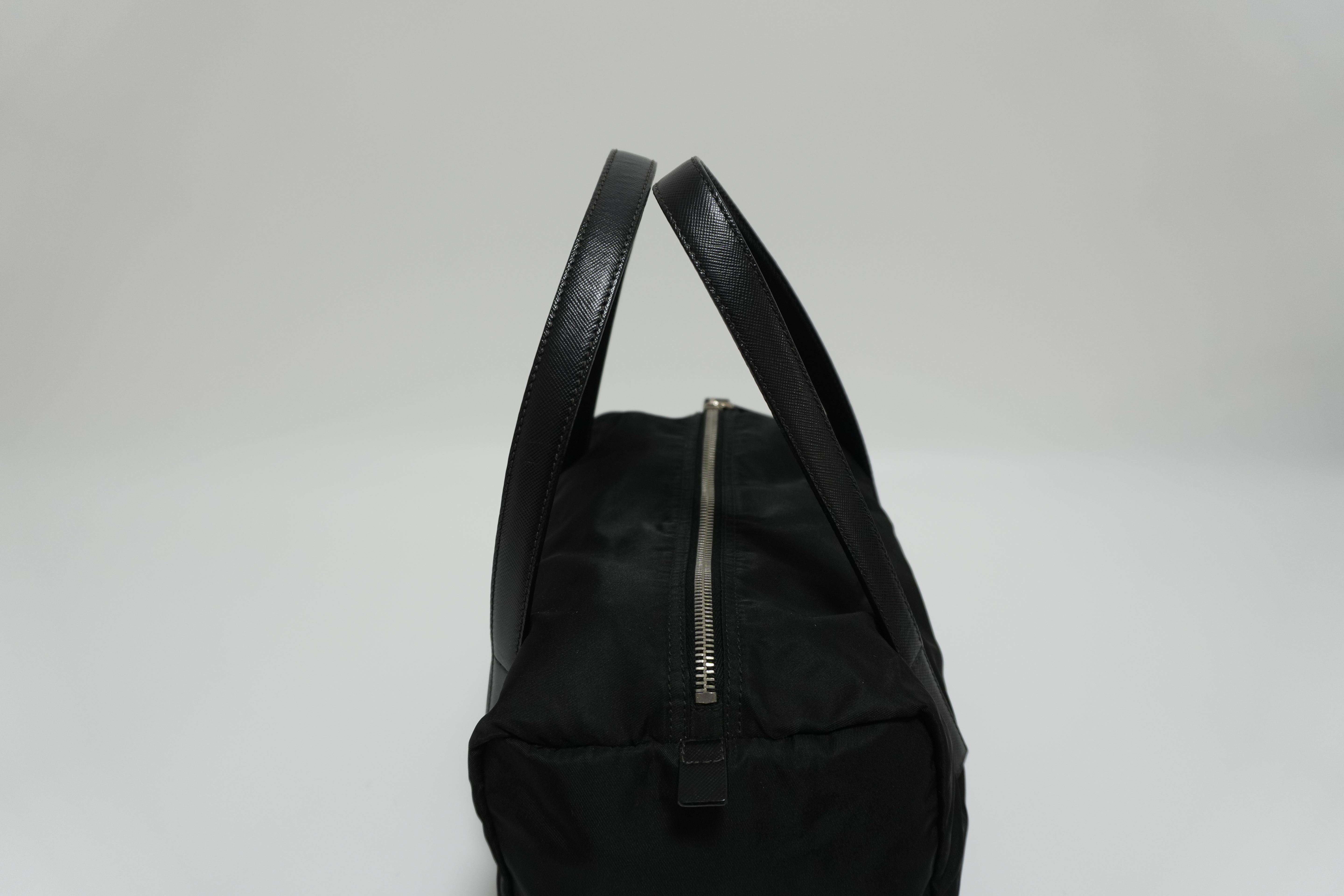 Prada Nylon Pocono Shoulder Bag Black Used