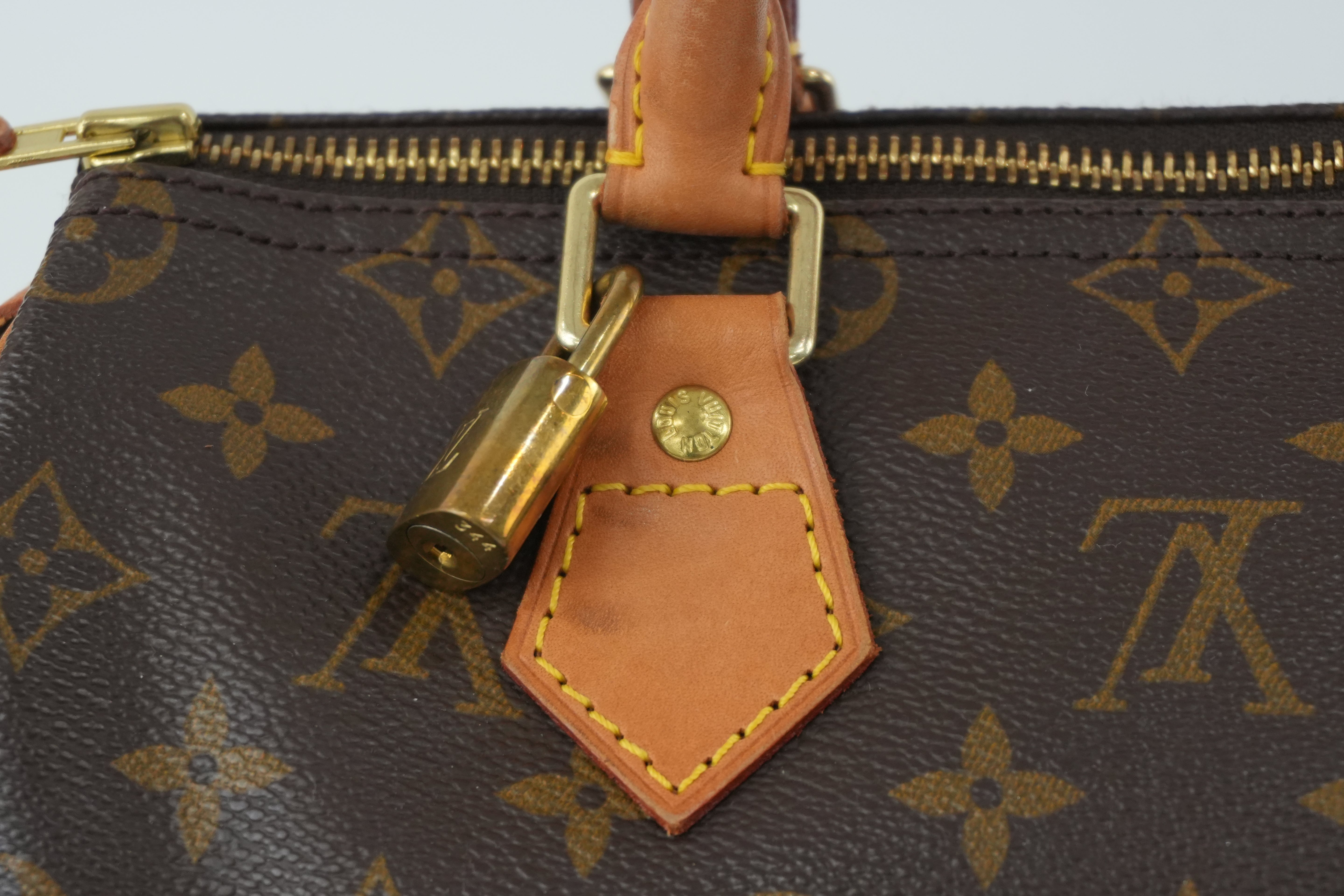 Pre-owned Louis Vuitton Monogram Speedy 25 Used
