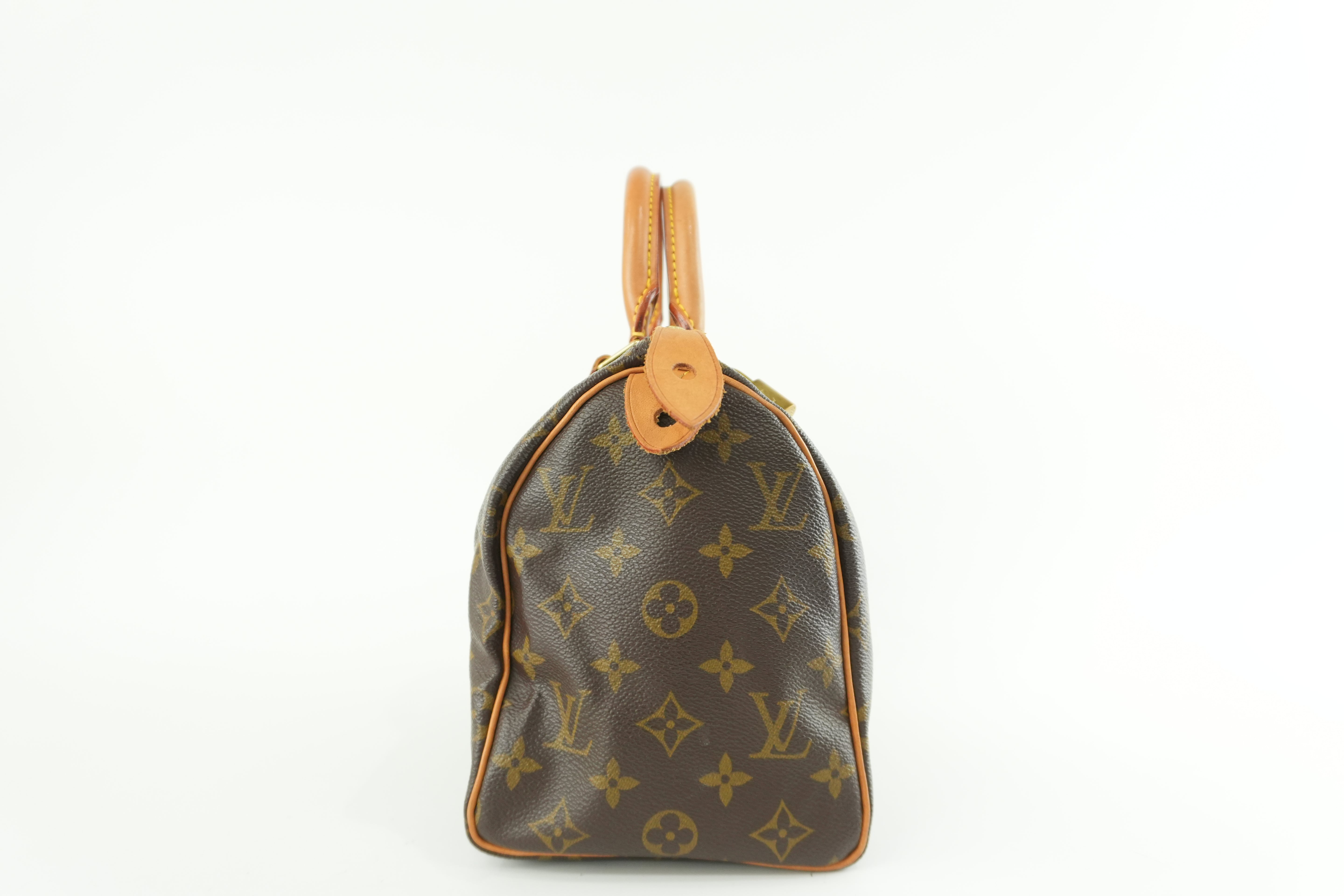 Pre-owned Louis Vuitton Monogram Speedy 25 Used