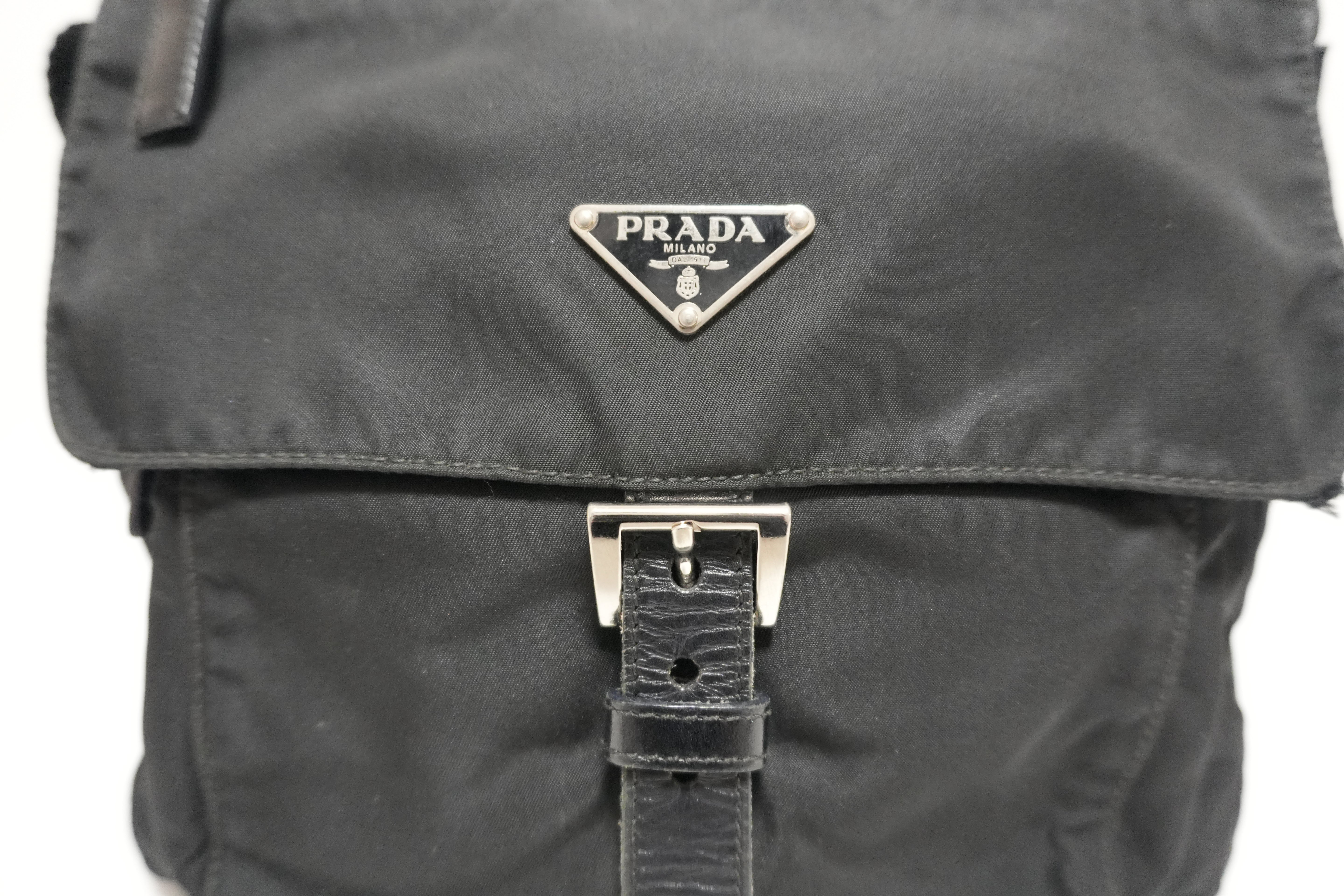 Prada Nylon Crossbody Bag Used