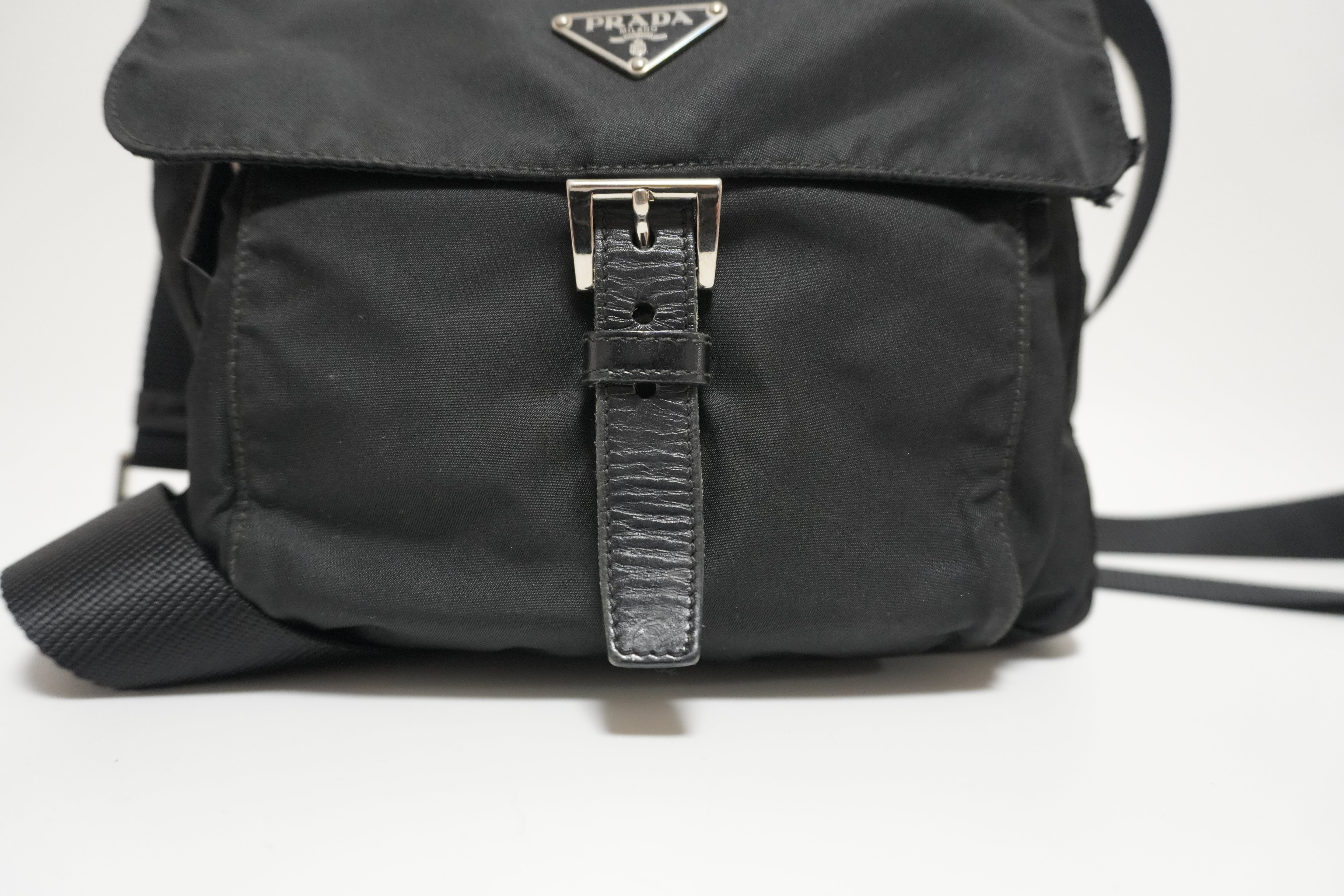 Prada Nylon Crossbody Bag Used