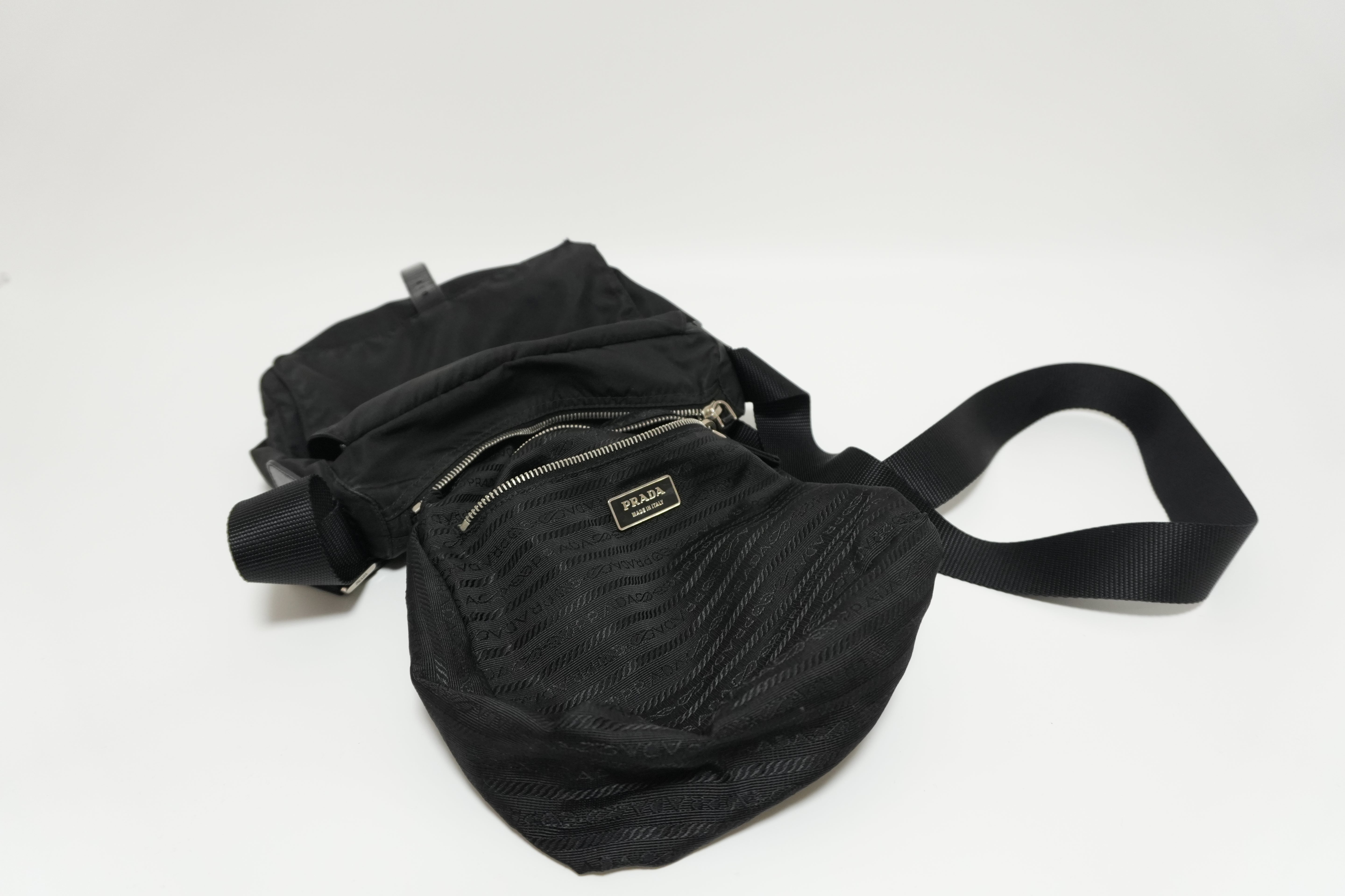 Prada Nylon Crossbody Bag Used