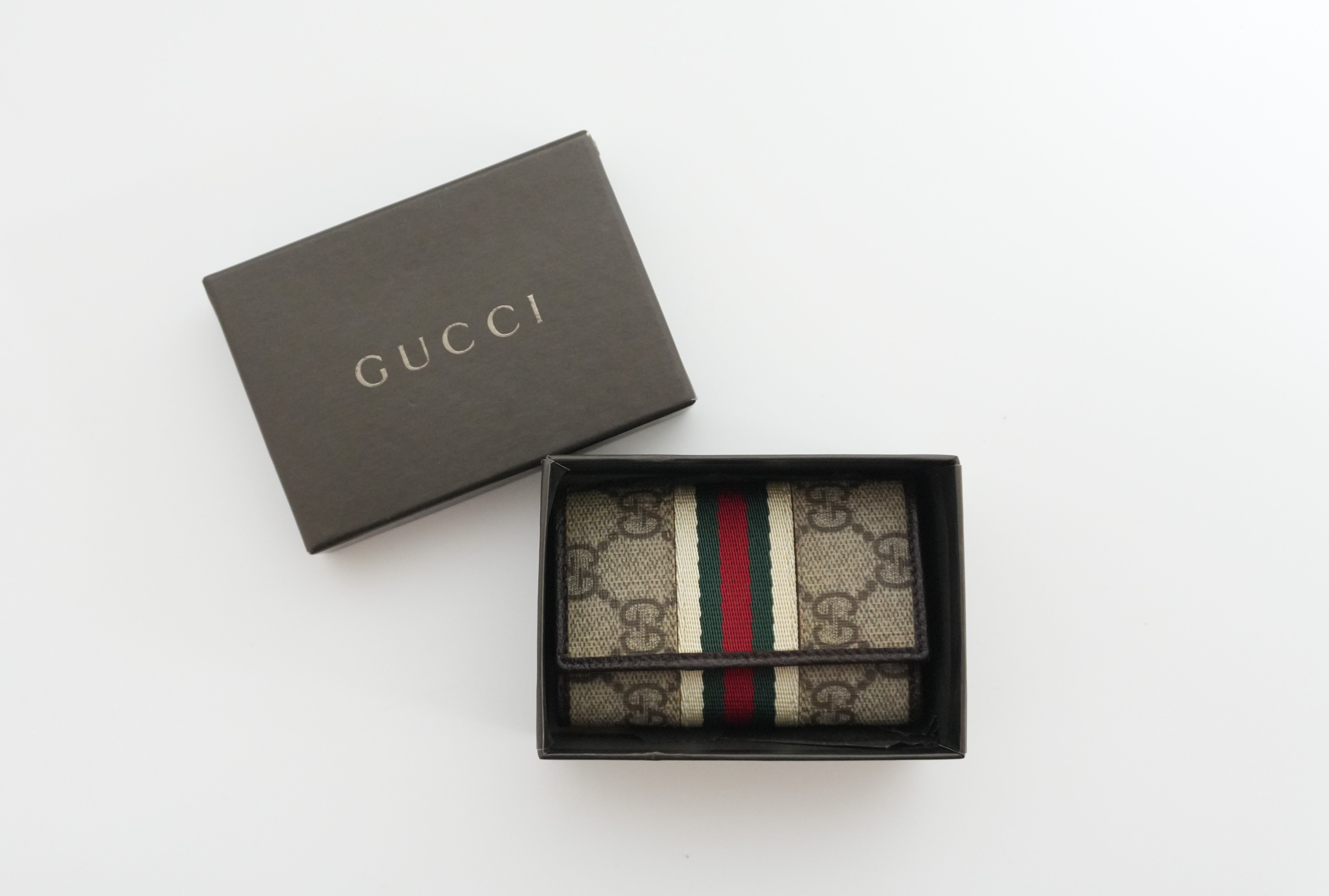 Gucci Ophidia Key Pouch Used