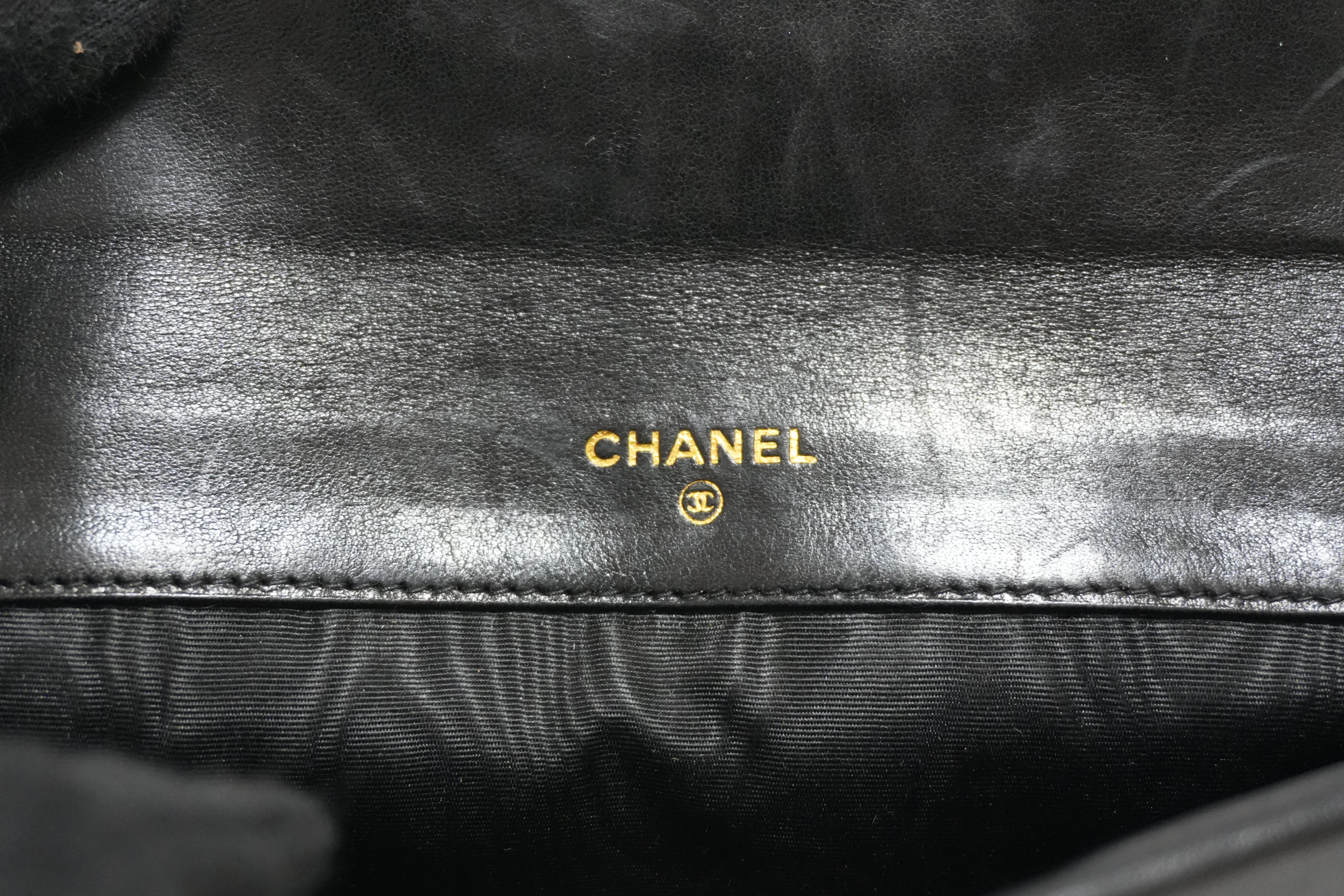 Chanel Patent Wallet Used