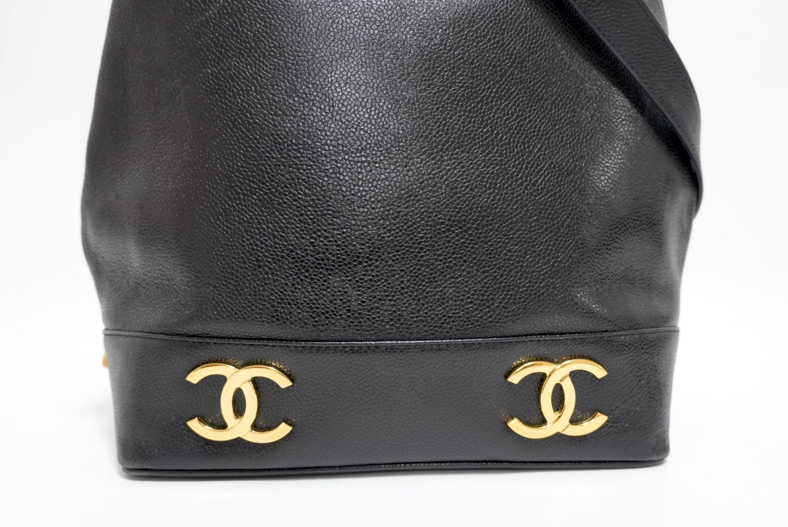 Chanel Triple CC Bucket Shoulder Bag Used