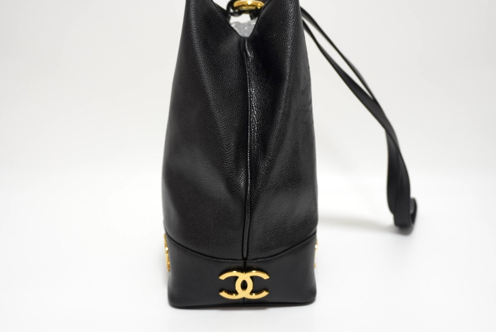 Chanel Triple CC Bucket Shoulder Bag Used