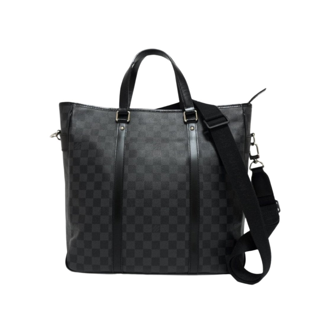 Louis Vuitton Damier Graphite Tadao  Two Way Tote Bag Used