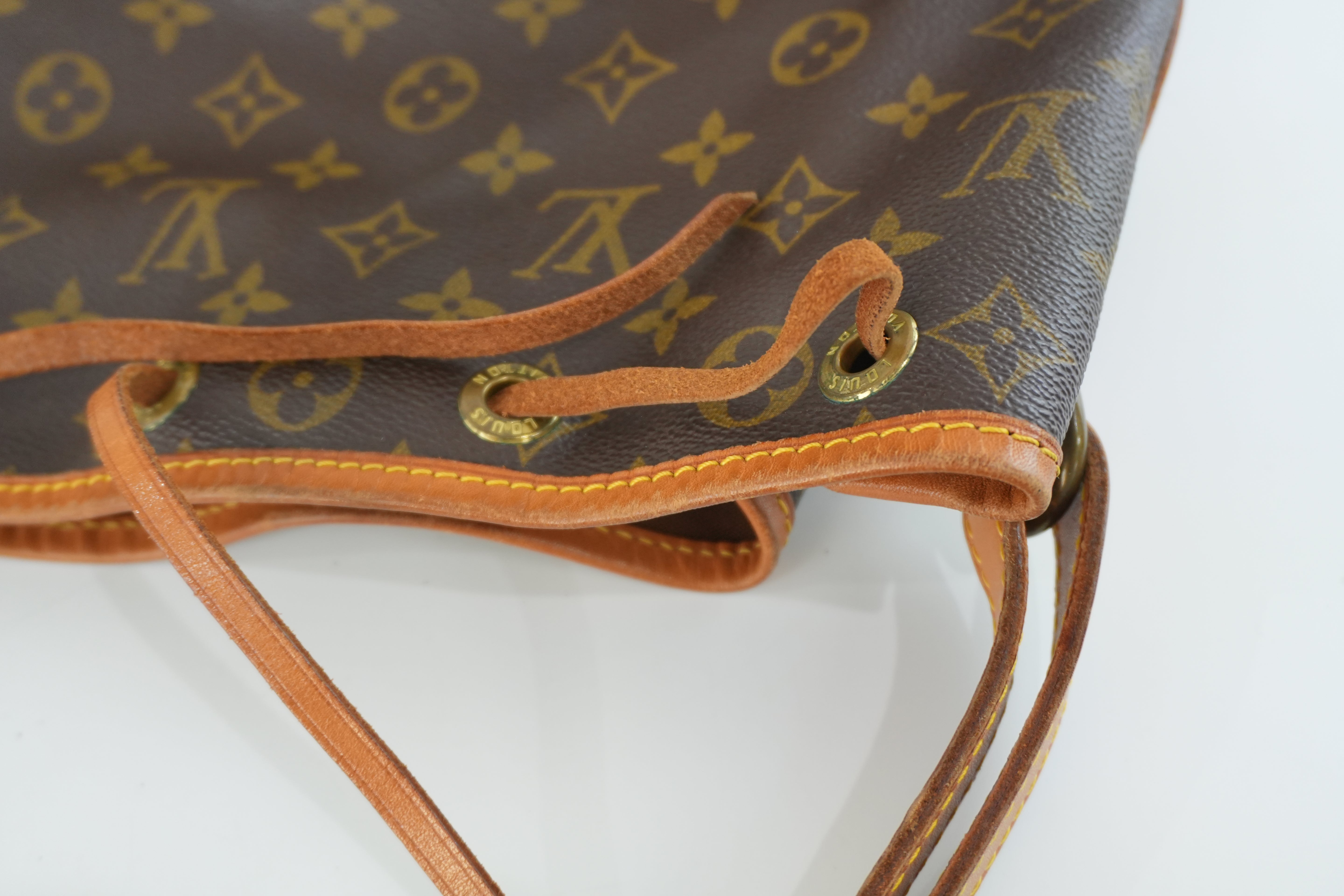 Louis Vuitton Monogram Noe Bucket Shoulder Bag Used