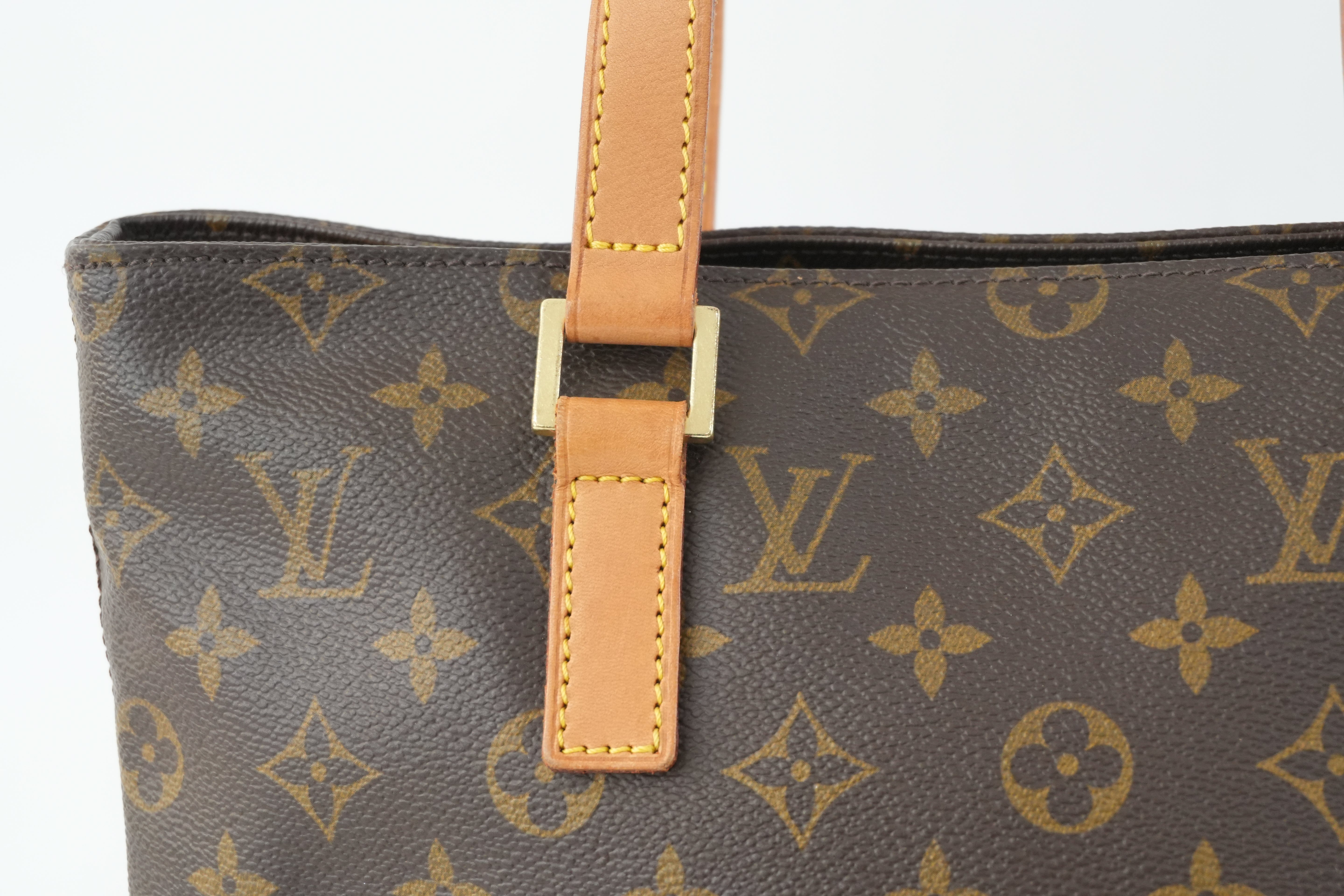 Louis Vuitton Monogram Cabas Piano Tote Bag Used
