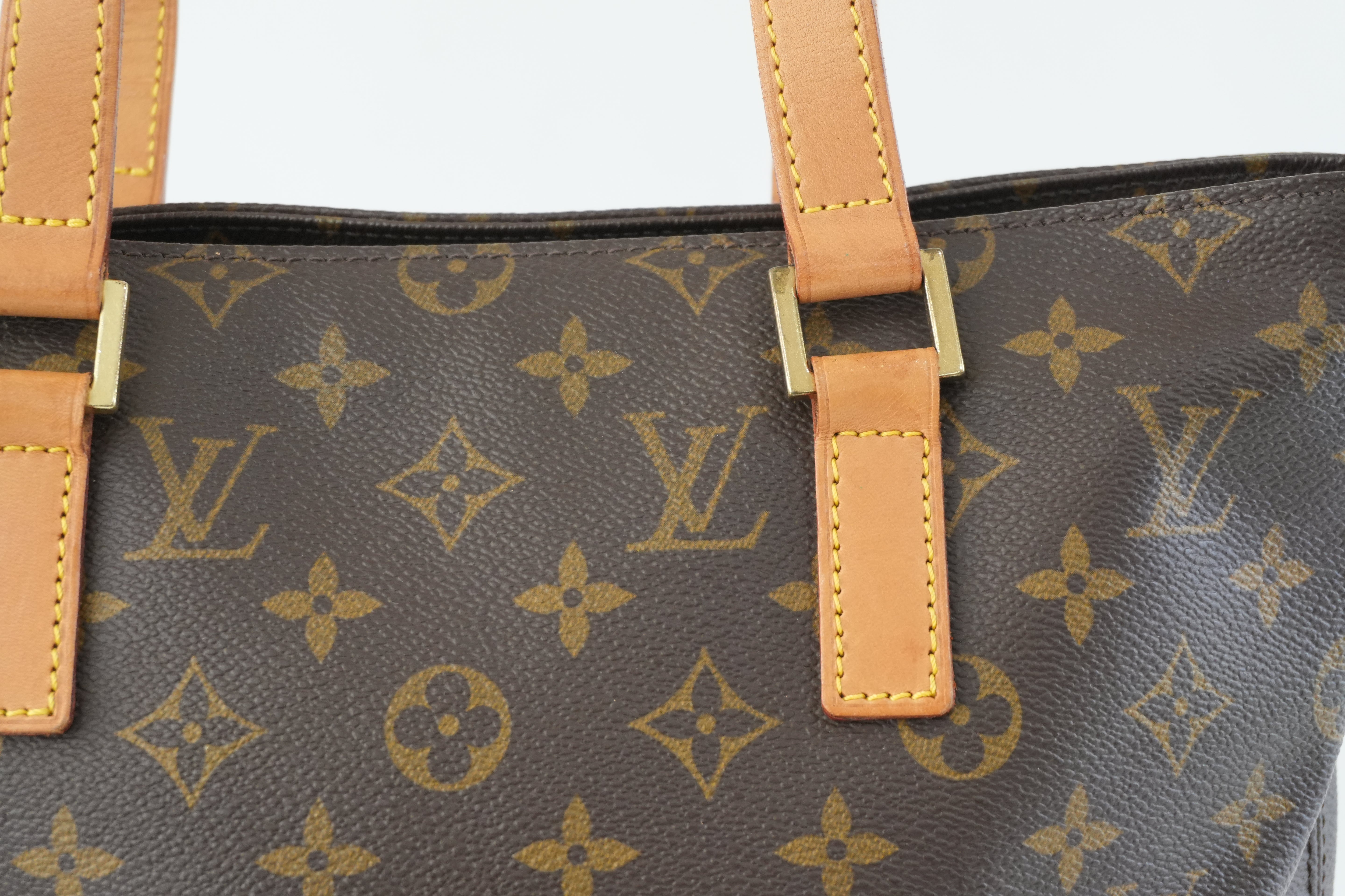 Louis Vuitton Monogram Cabas Piano Tote Bag Used