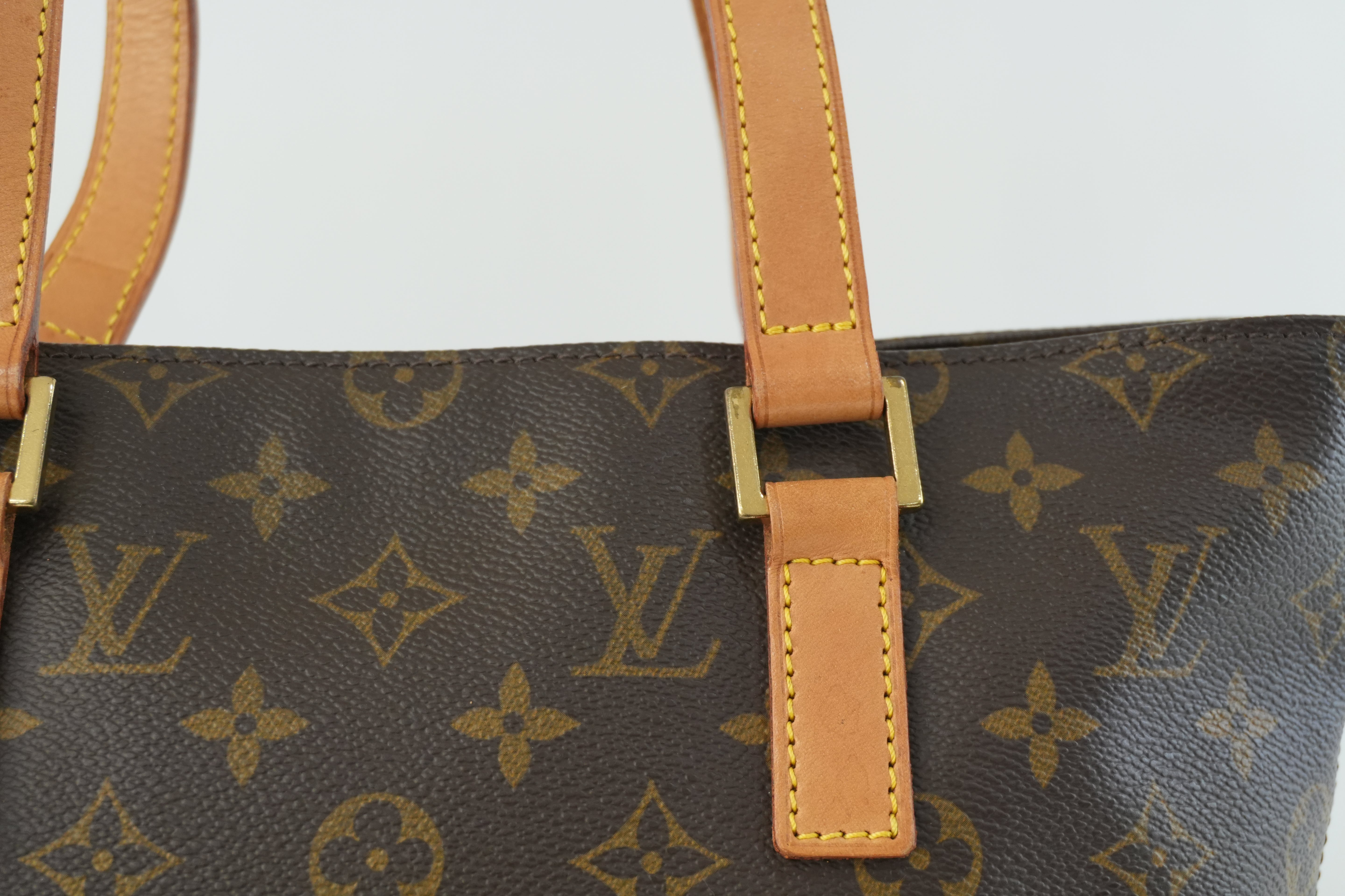 Louis Vuitton Monogram Cabas Piano Tote Bag Used