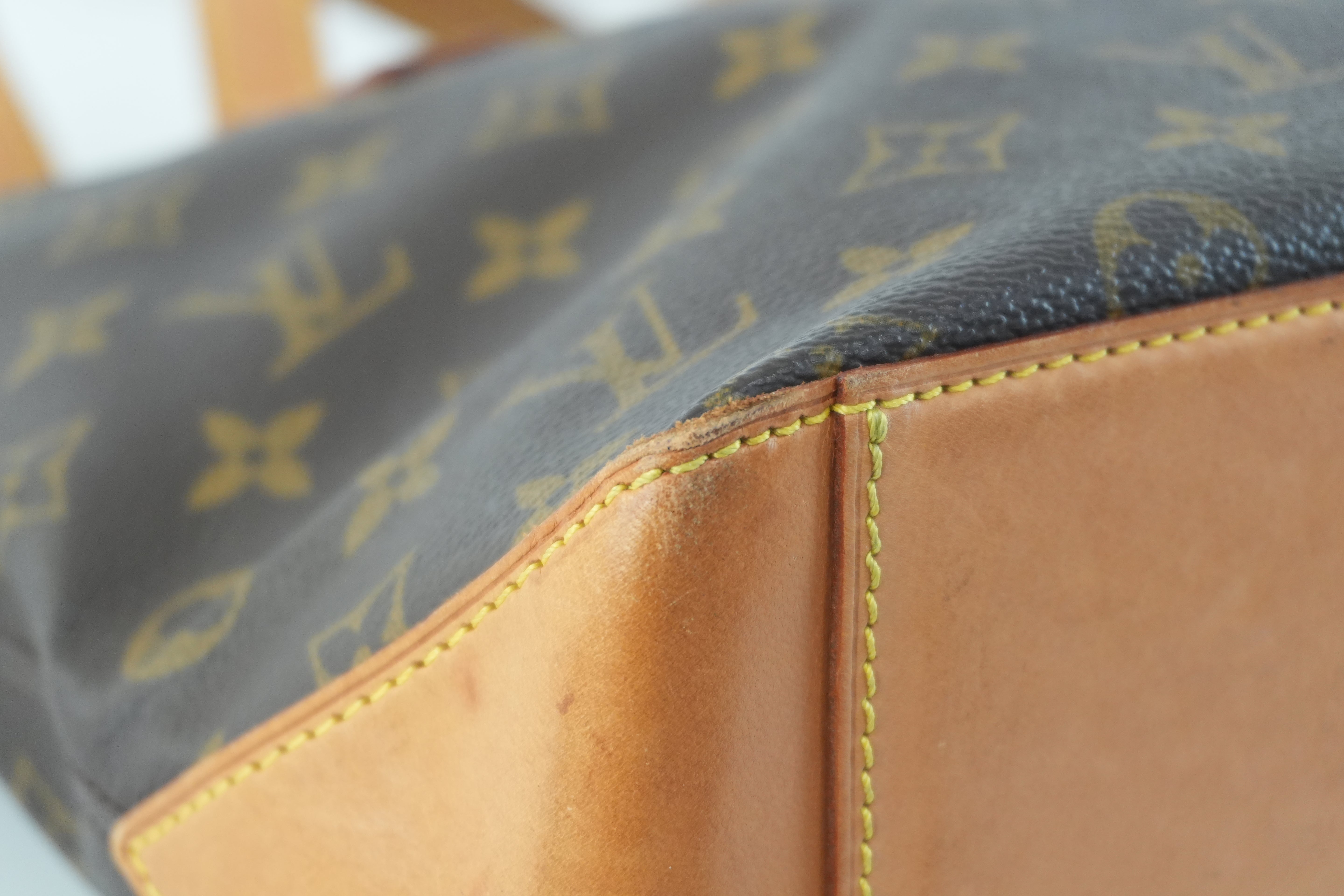 Louis Vuitton Monogram Cabas Piano Tote Bag Used