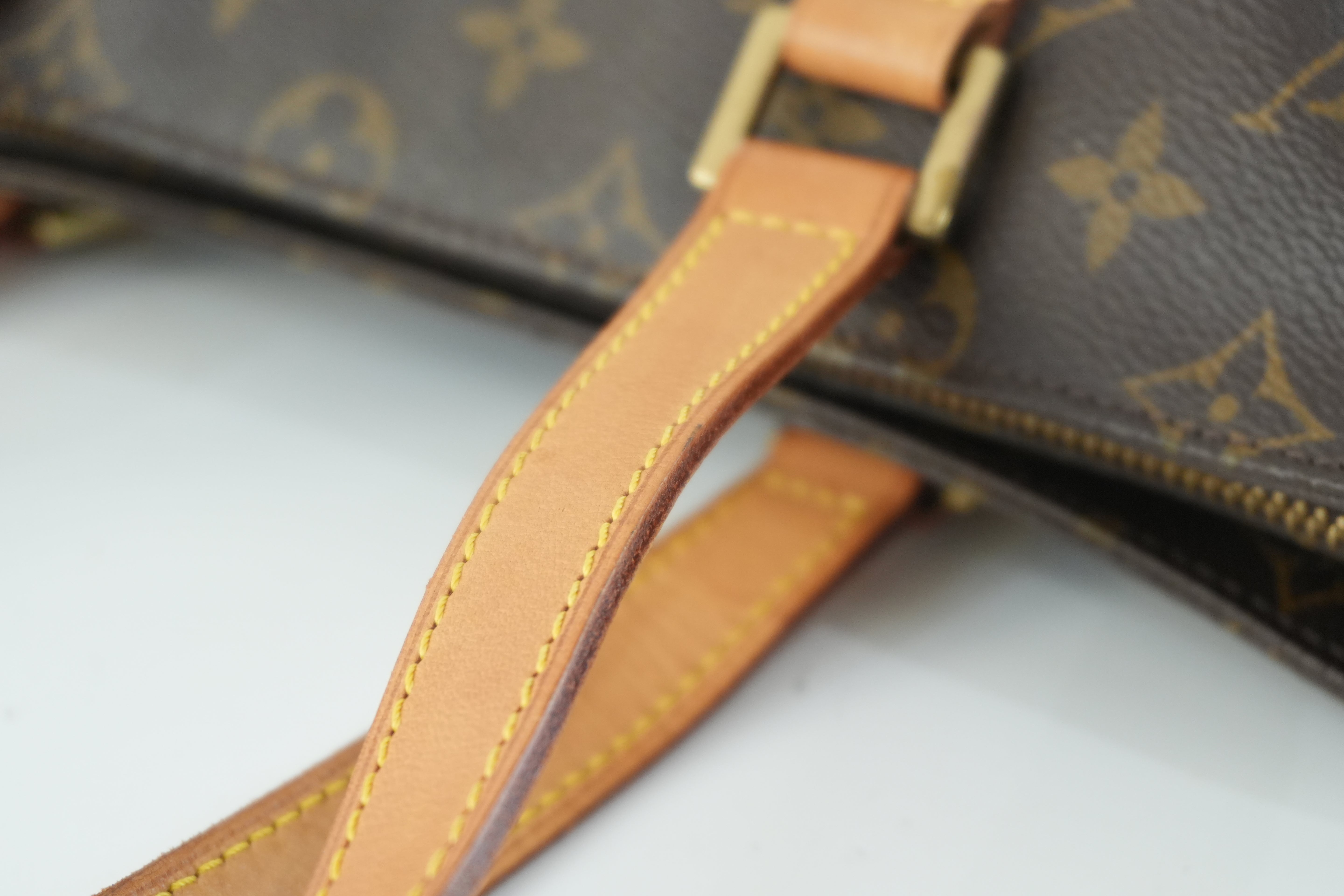 Louis Vuitton Monogram Cabas Piano Tote Bag Used