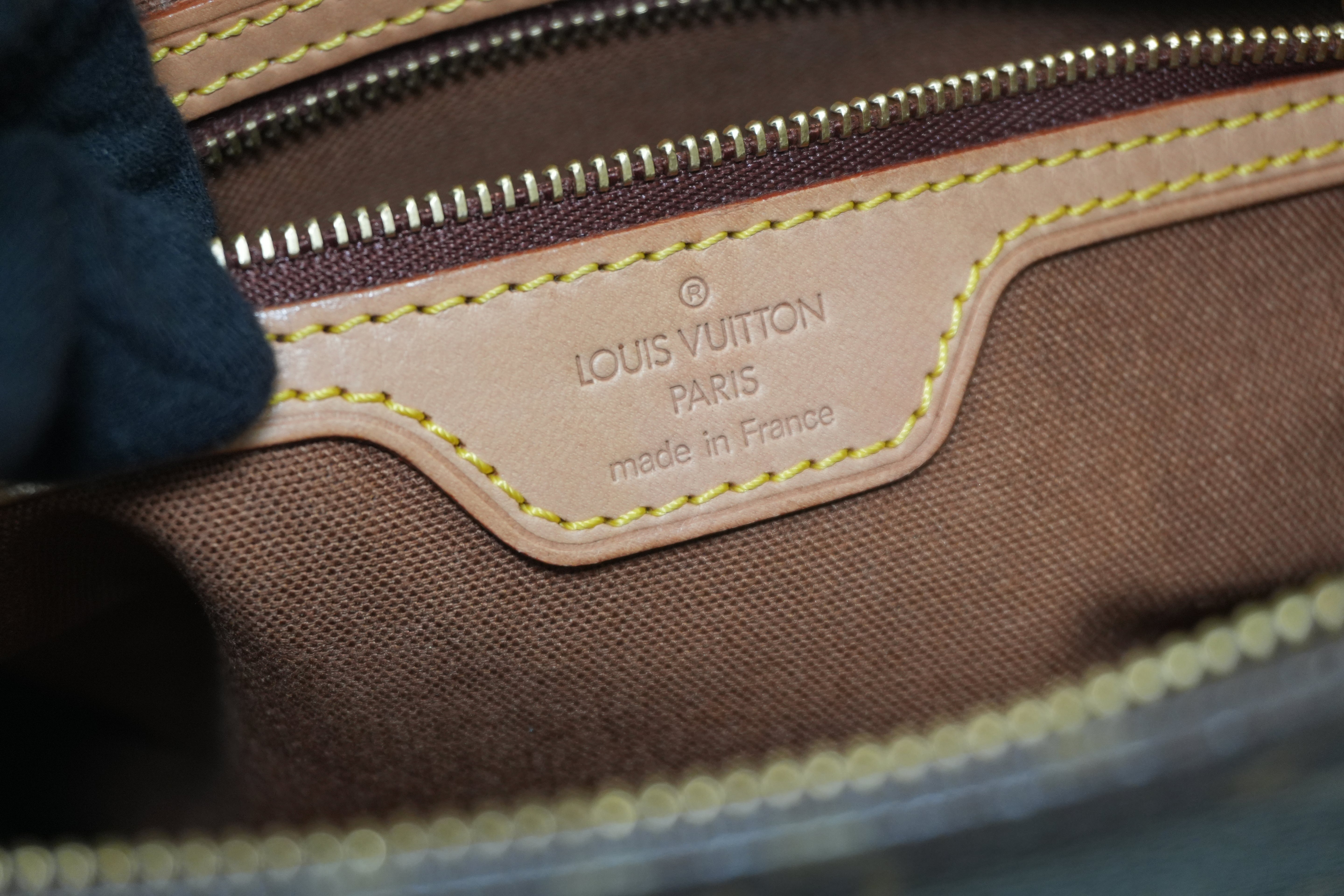 Louis Vuitton Monogram Cabas Piano Tote Bag Used