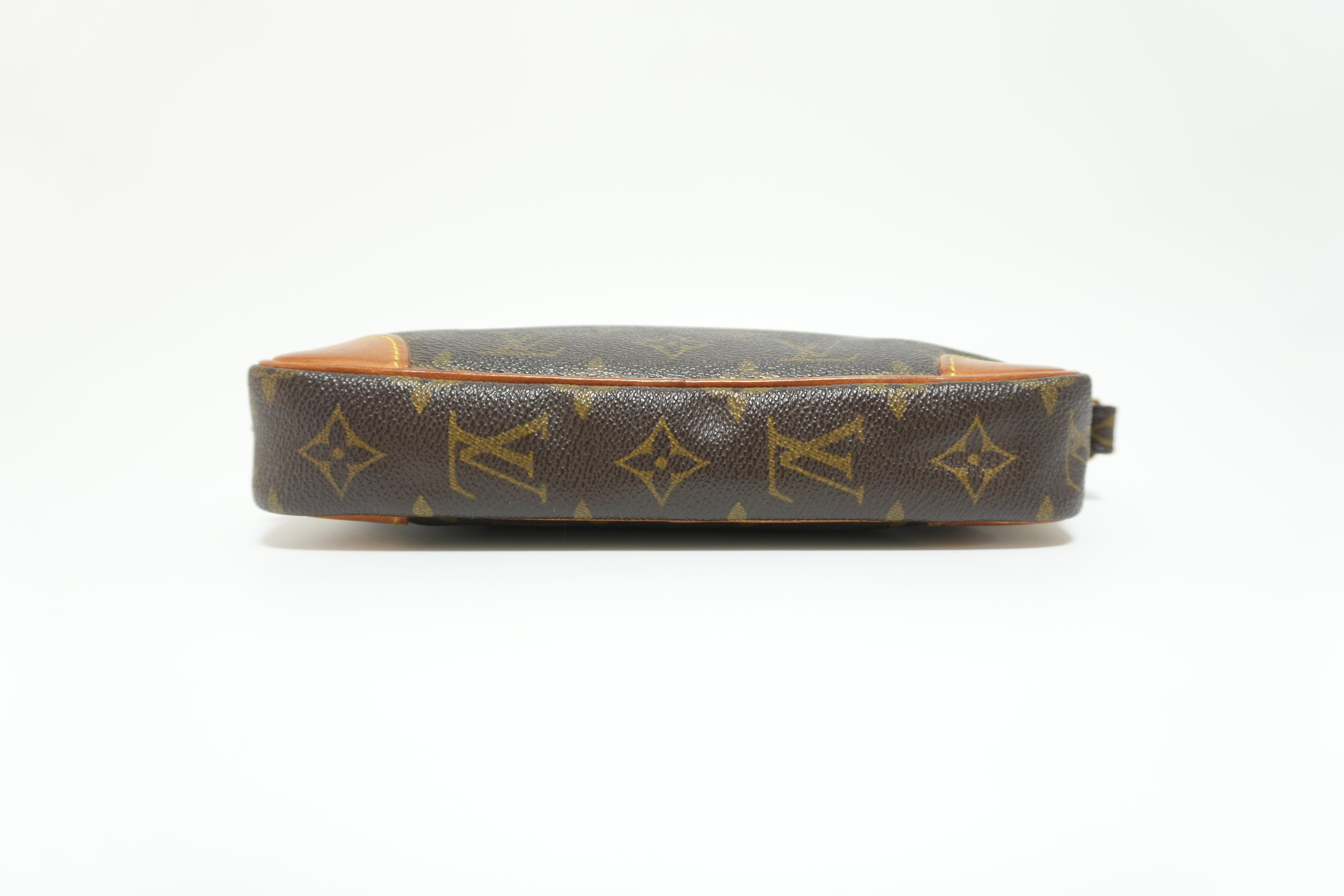 Louis Vuitton Marly Dragonne PM Clutch Brown Used