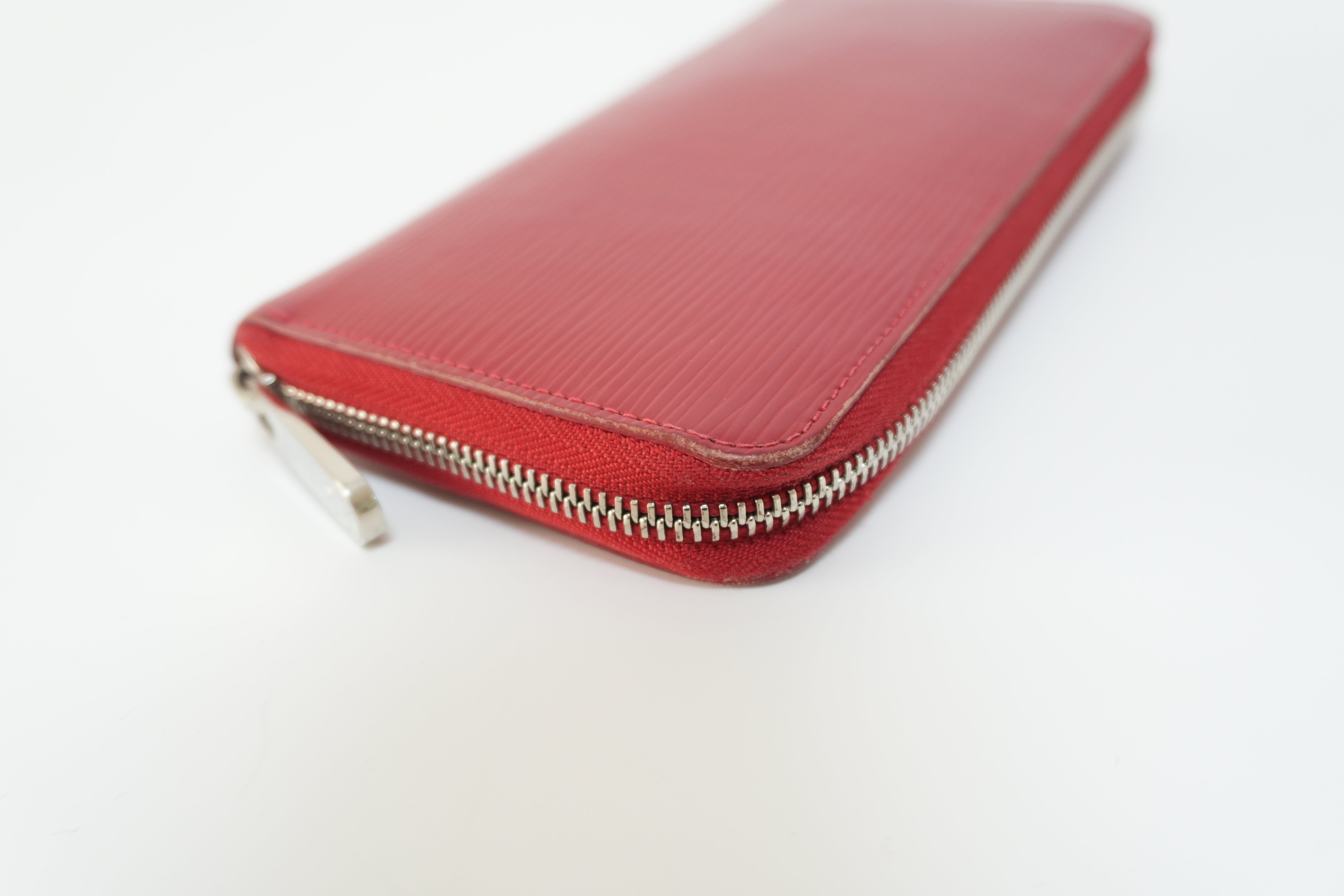 Louis Vuitton Epi Zippy Long Wallet Red Used