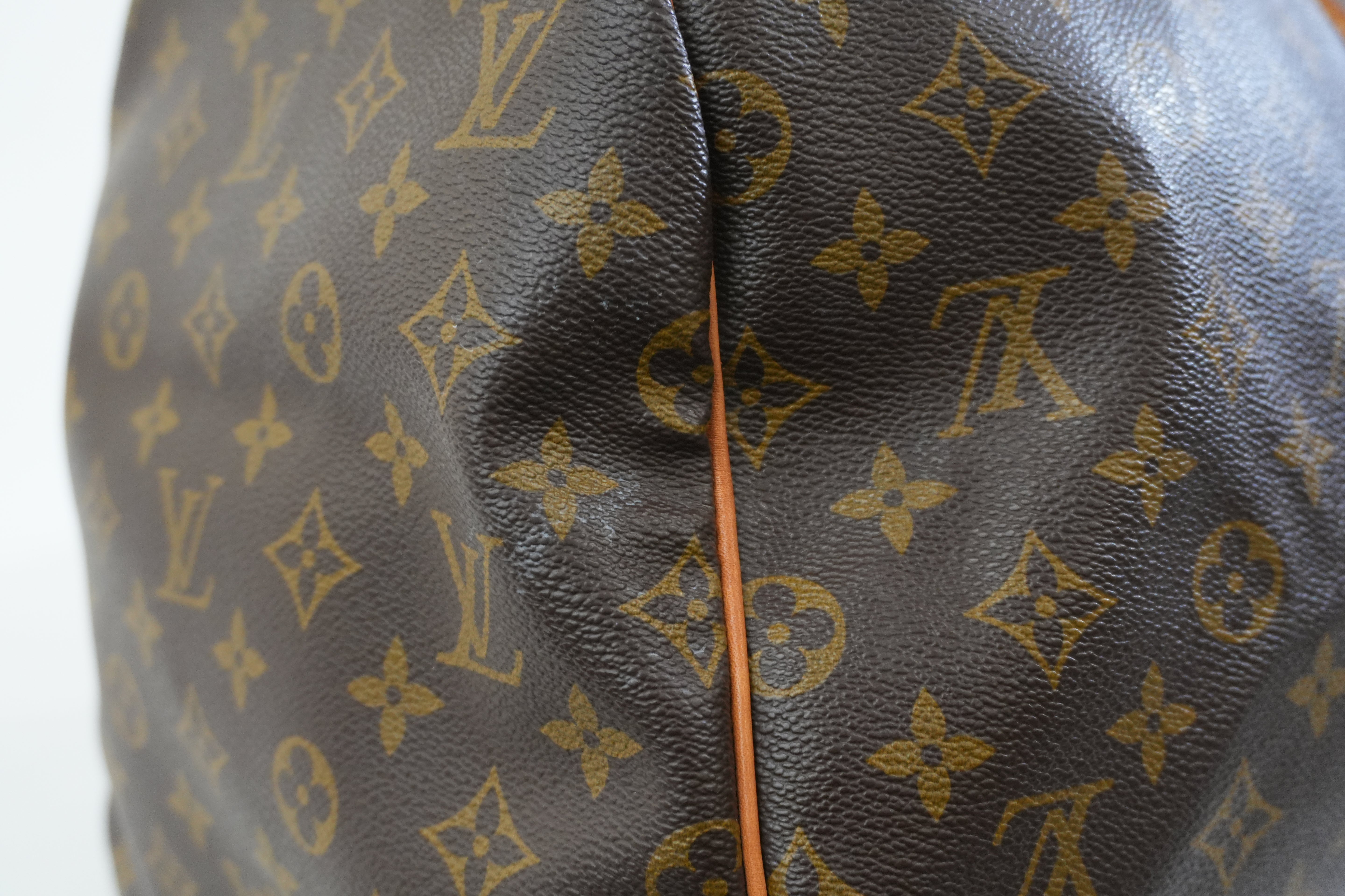 Pre-owned Louis Vuitton Monogram Keepall 55 Travel Bag Used