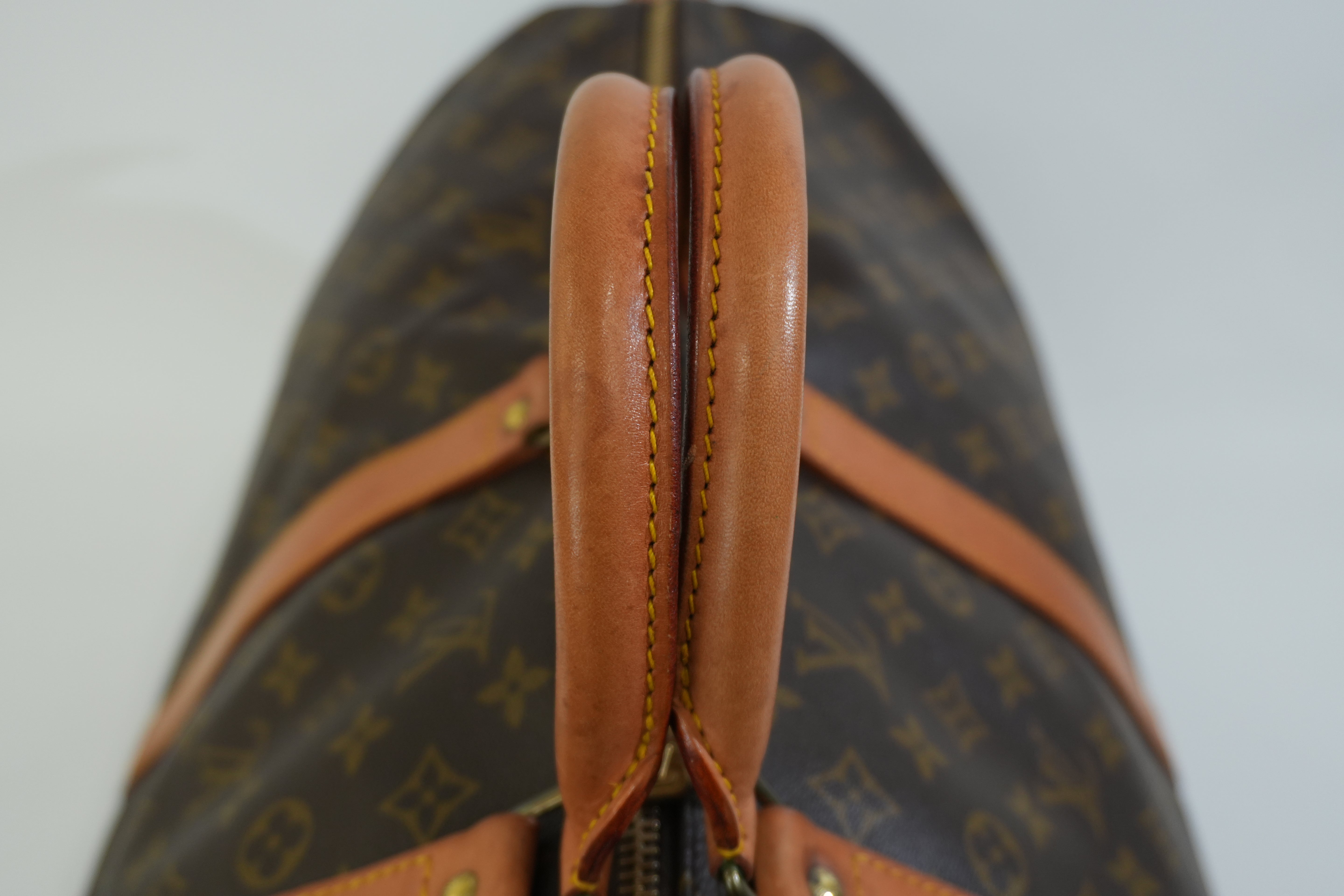 Pre-owned Louis Vuitton Monogram Keepall 55 Travel Bag Used