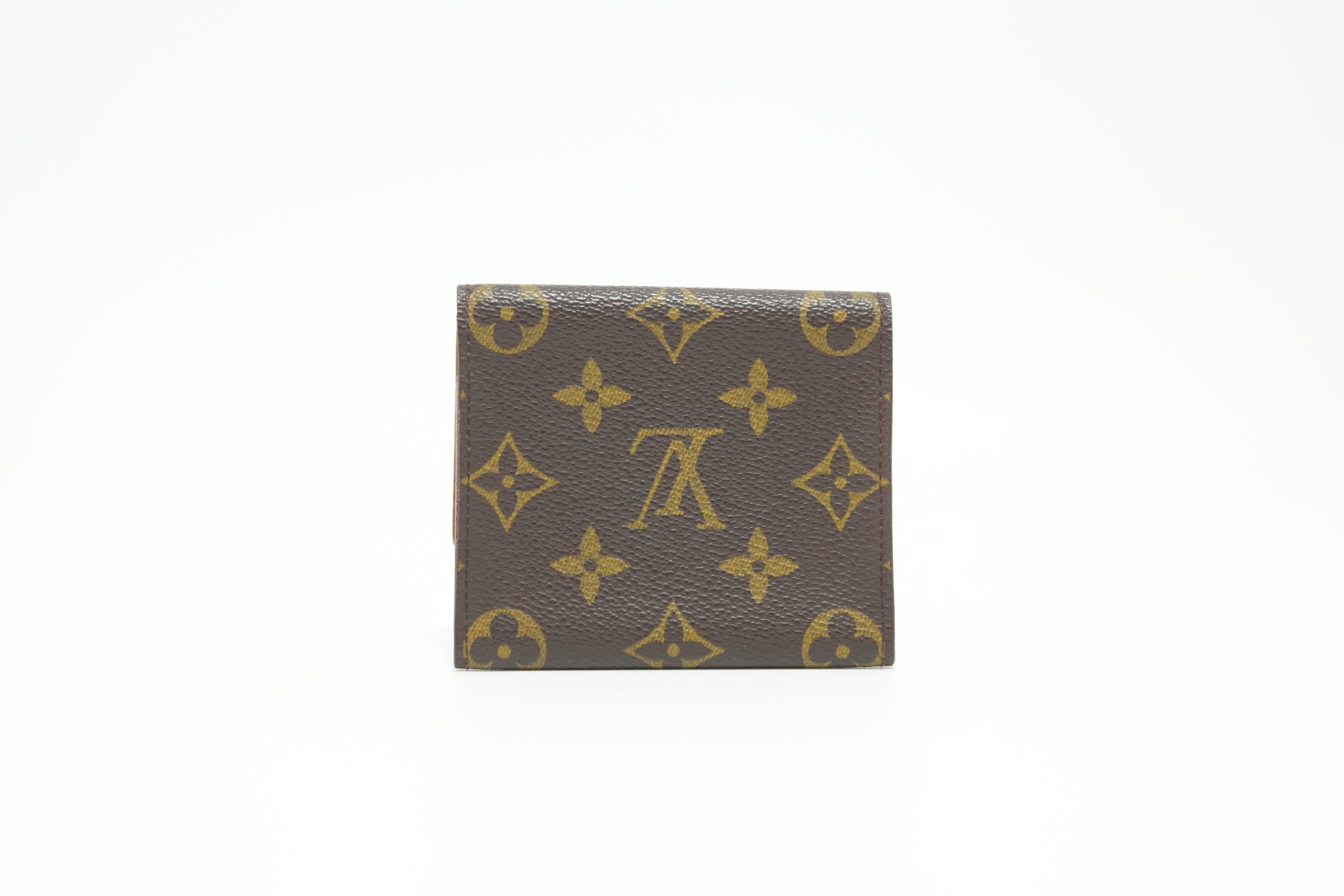 Louis Vuitton Monogram Card Case Used