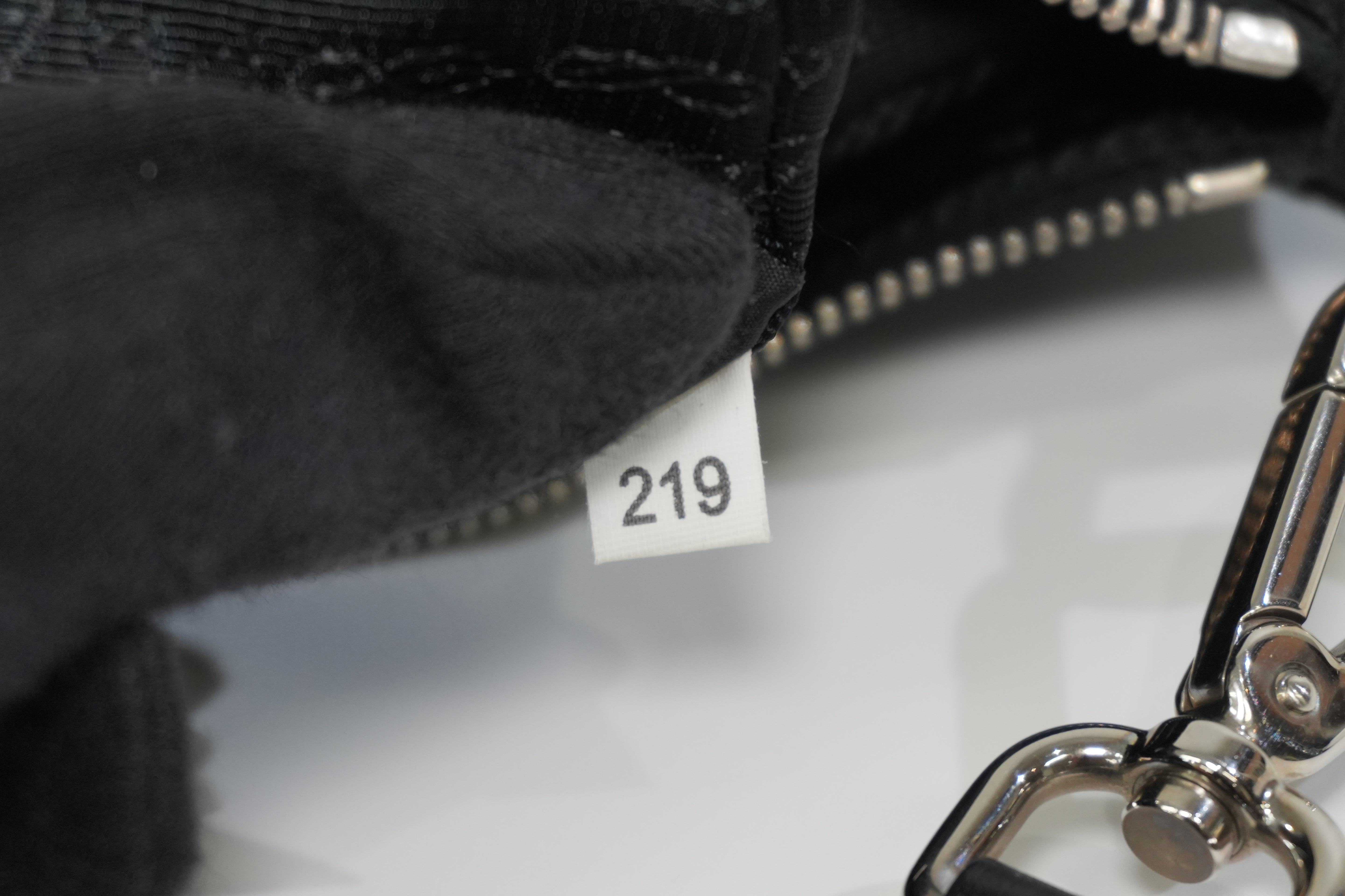 Pre-owned Prada Nylon Crossbody Bag Black Used