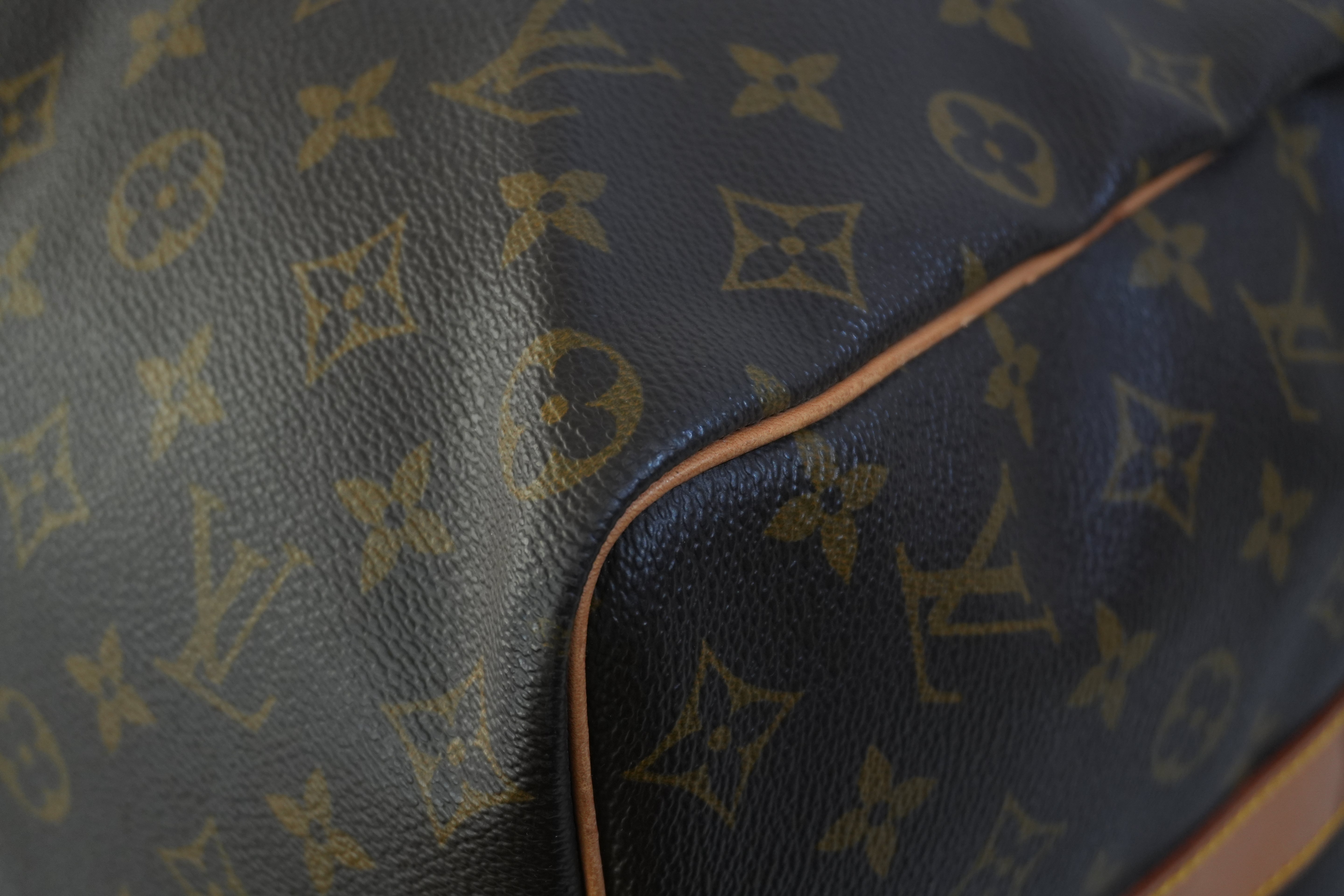 Pre-owned Louis Vuitton Monogram Keepall 50 Bandouliere Travel Bag Used