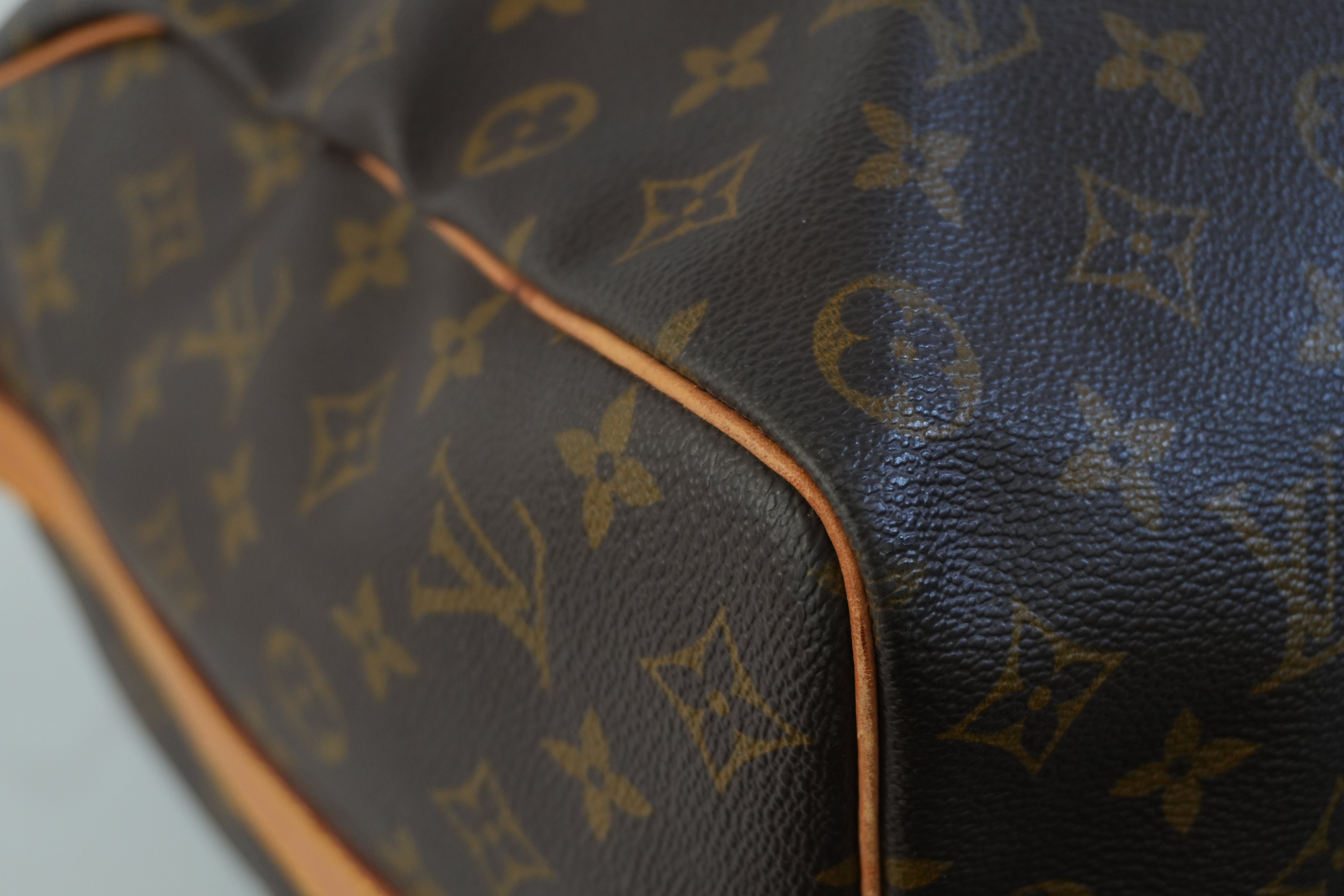 Pre-owned Louis Vuitton Monogram Keepall 50 Bandouliere Travel Bag Used