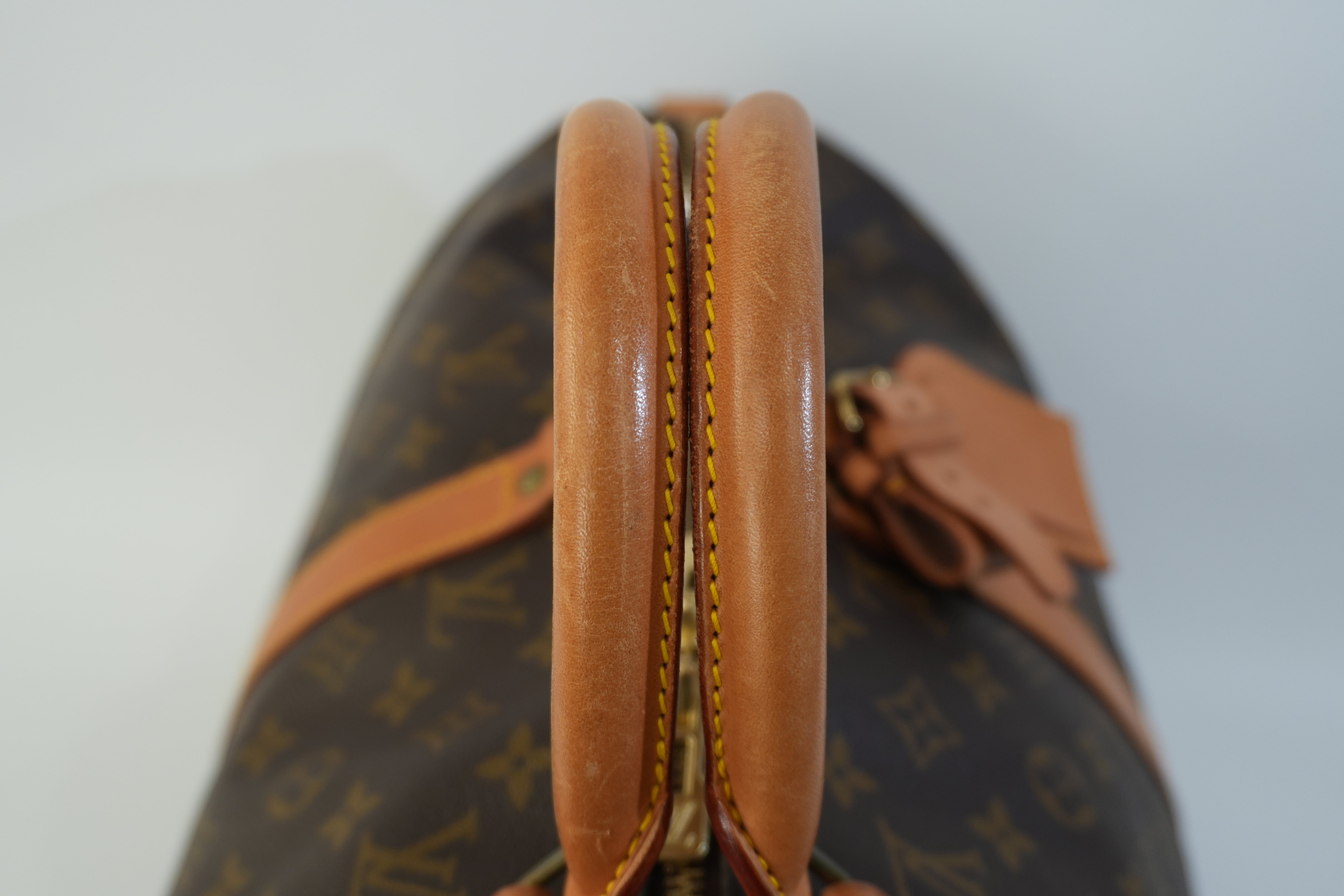 Pre-owned Louis Vuitton Monogram Keepall 50 Bandouliere Travel Bag Used
