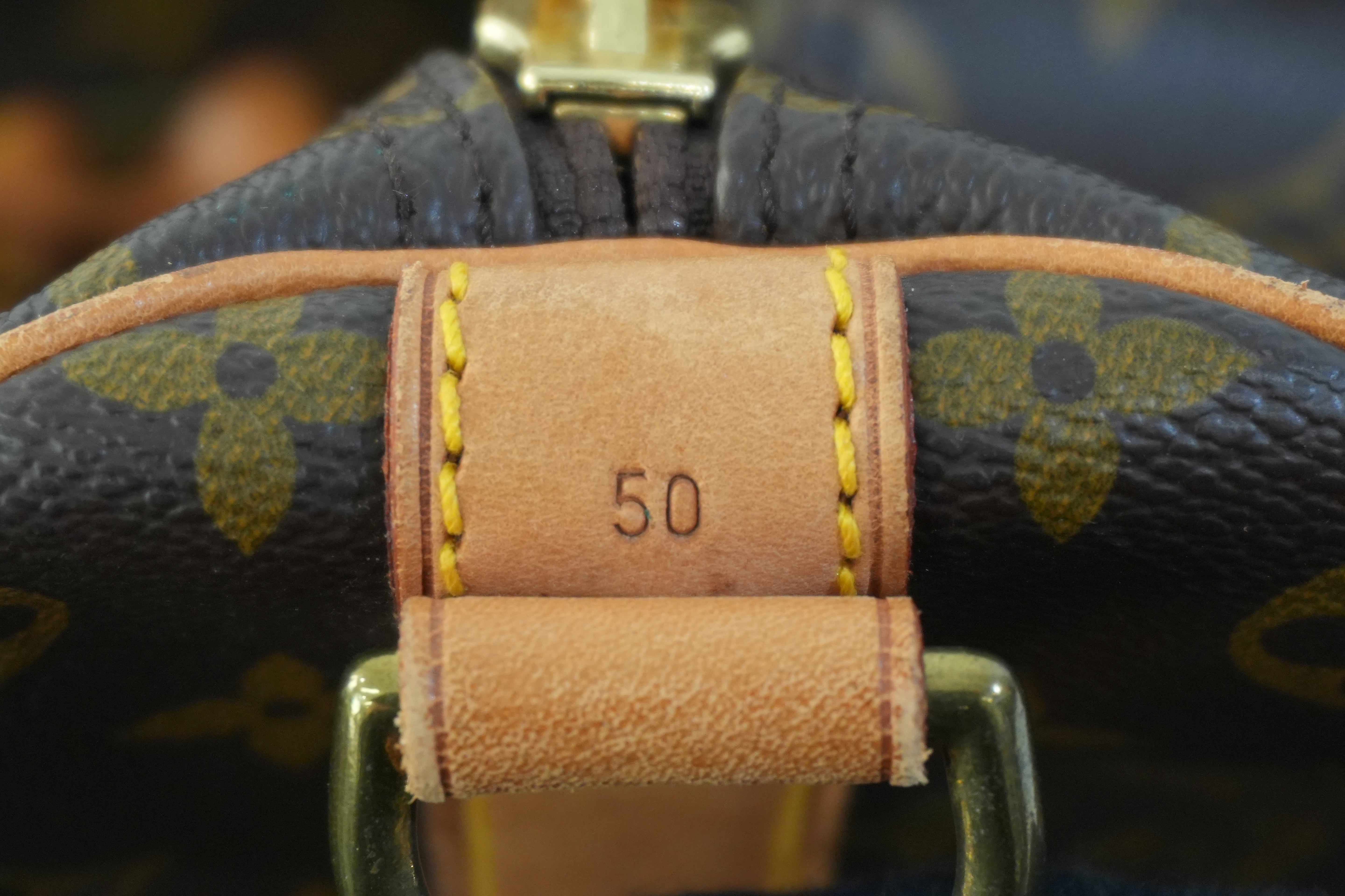 Pre-owned Louis Vuitton Monogram Keepall 50 Bandouliere Travel Bag Used