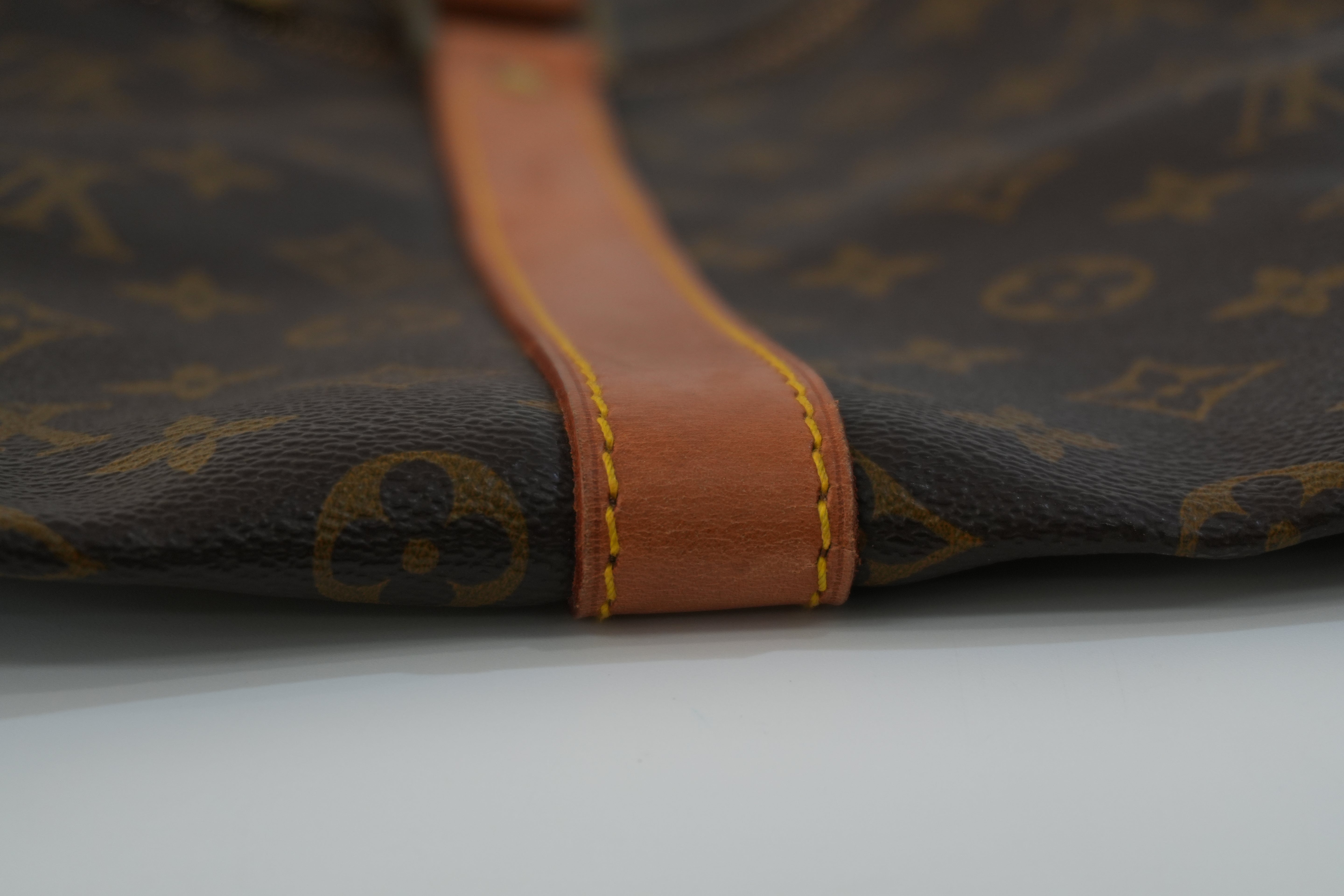 Pre-owned Louis Vuitton Monogram Keepall 55 Travel Bag Used
