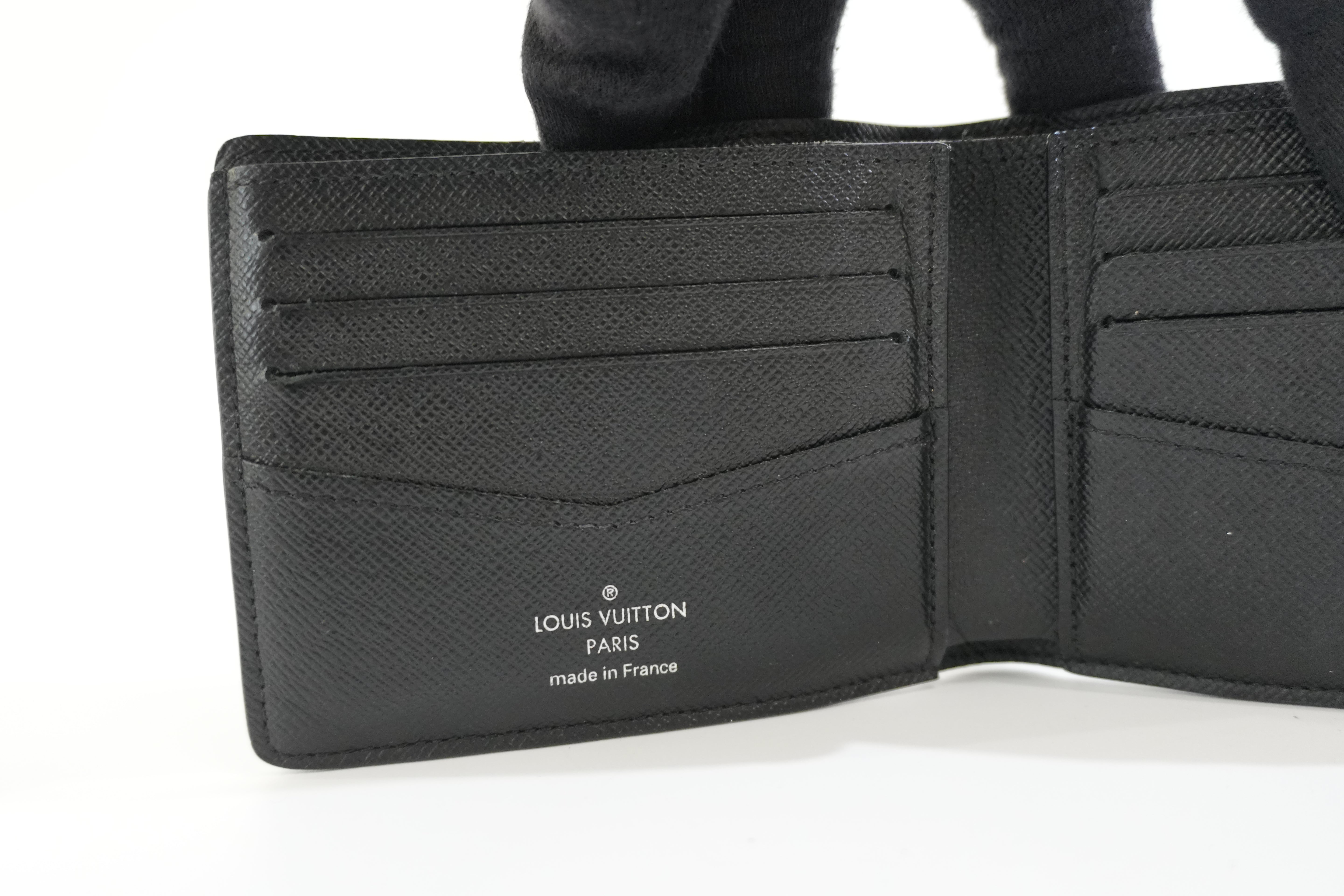Pre-owned Louis Vuitton Damier Graphite Men's Bifold Wallet Used