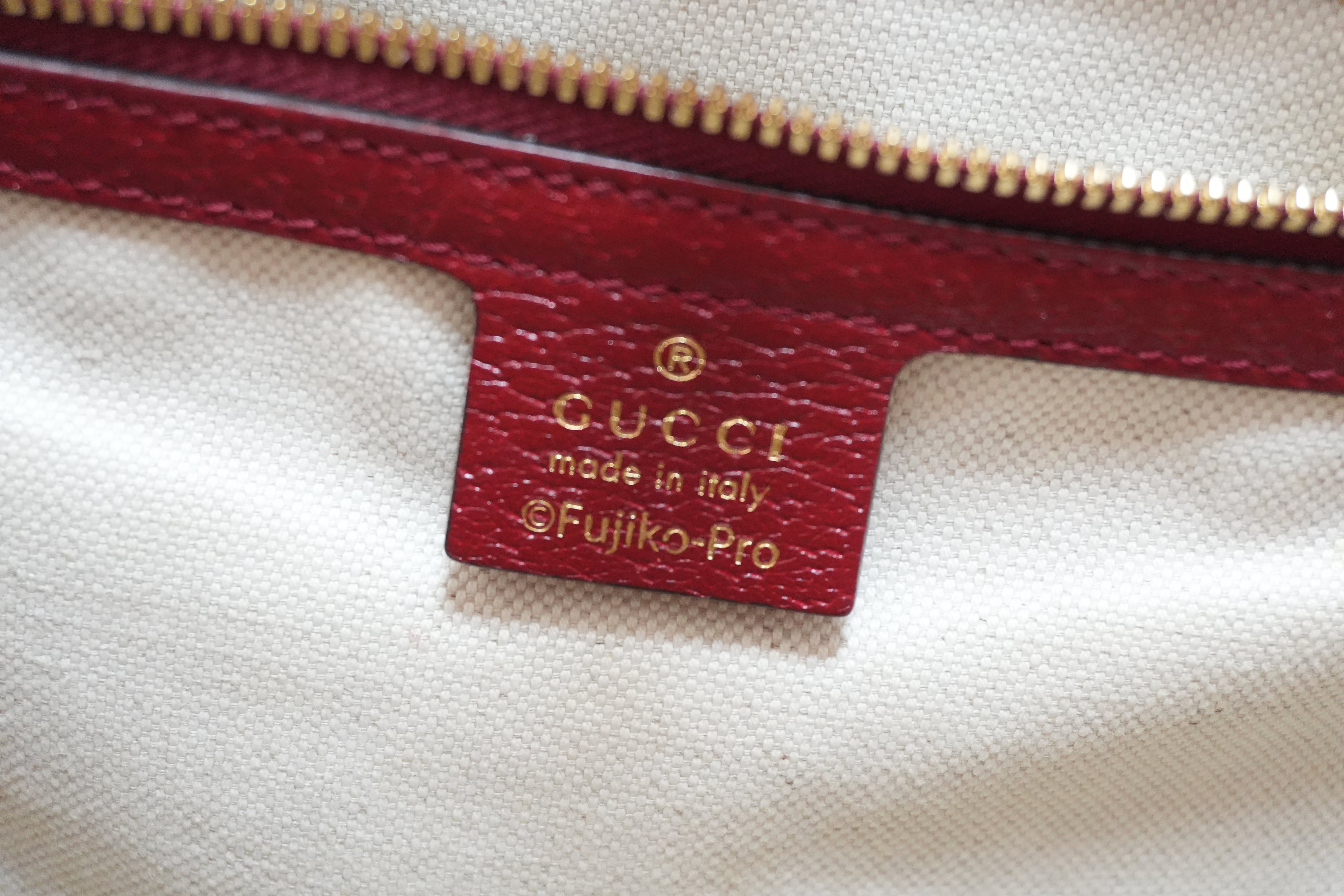 Gucci Canvas Doraemon Tote Bag Bag Used