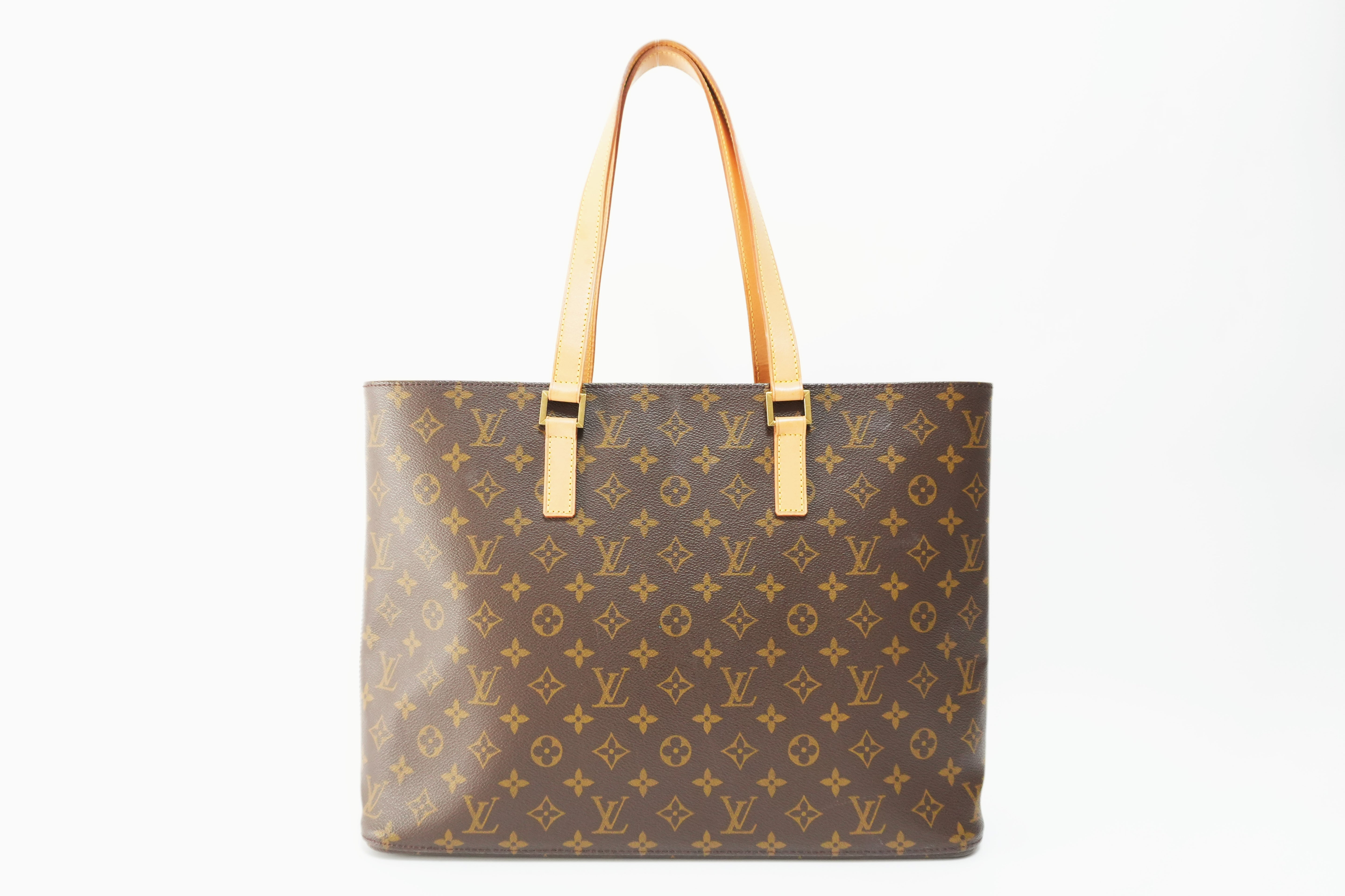 Louis Vuitton Monogram Luco Shoulder Tote Bag Used