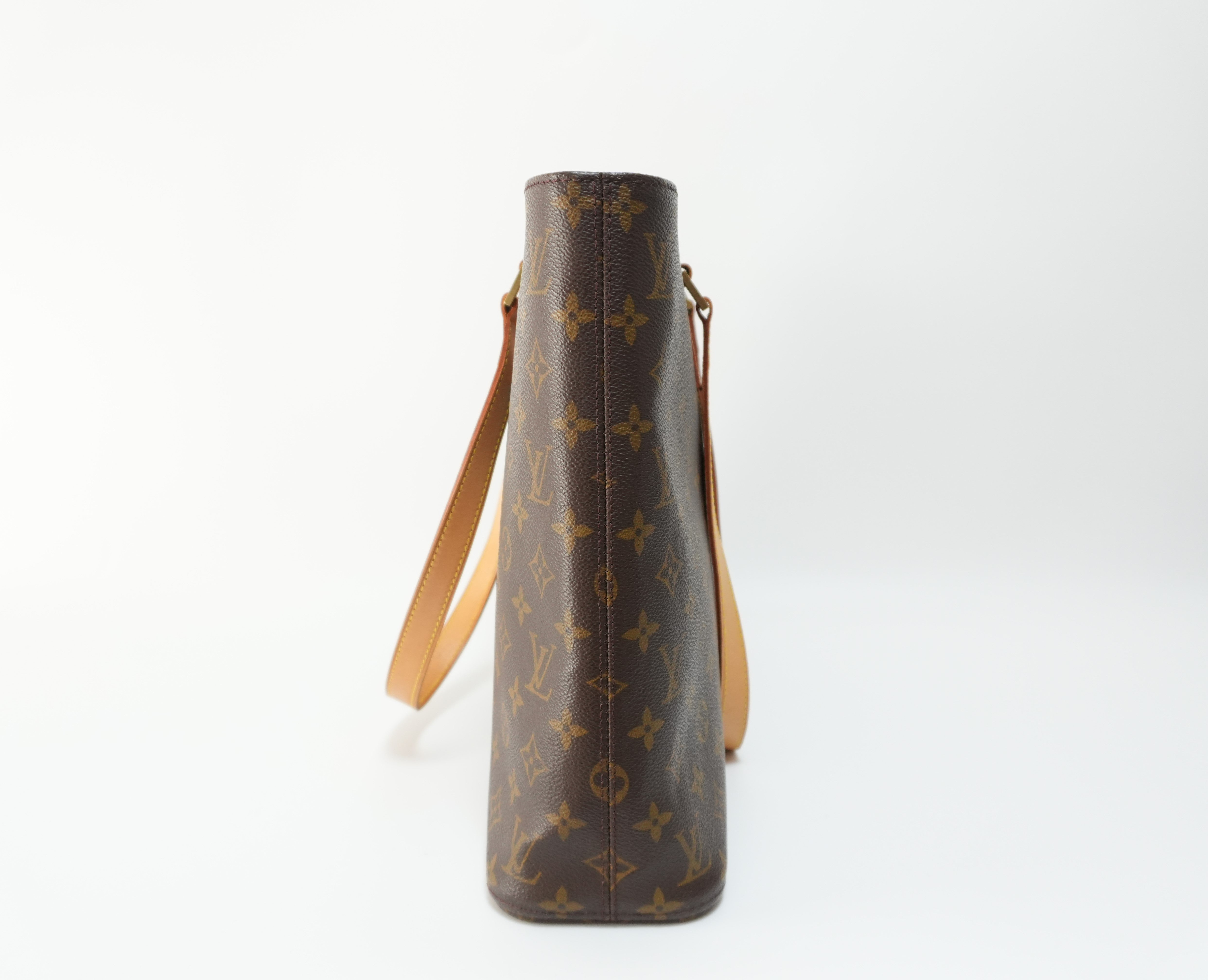 Louis Vuitton Monogram Luco Shoulder Tote Bag Used