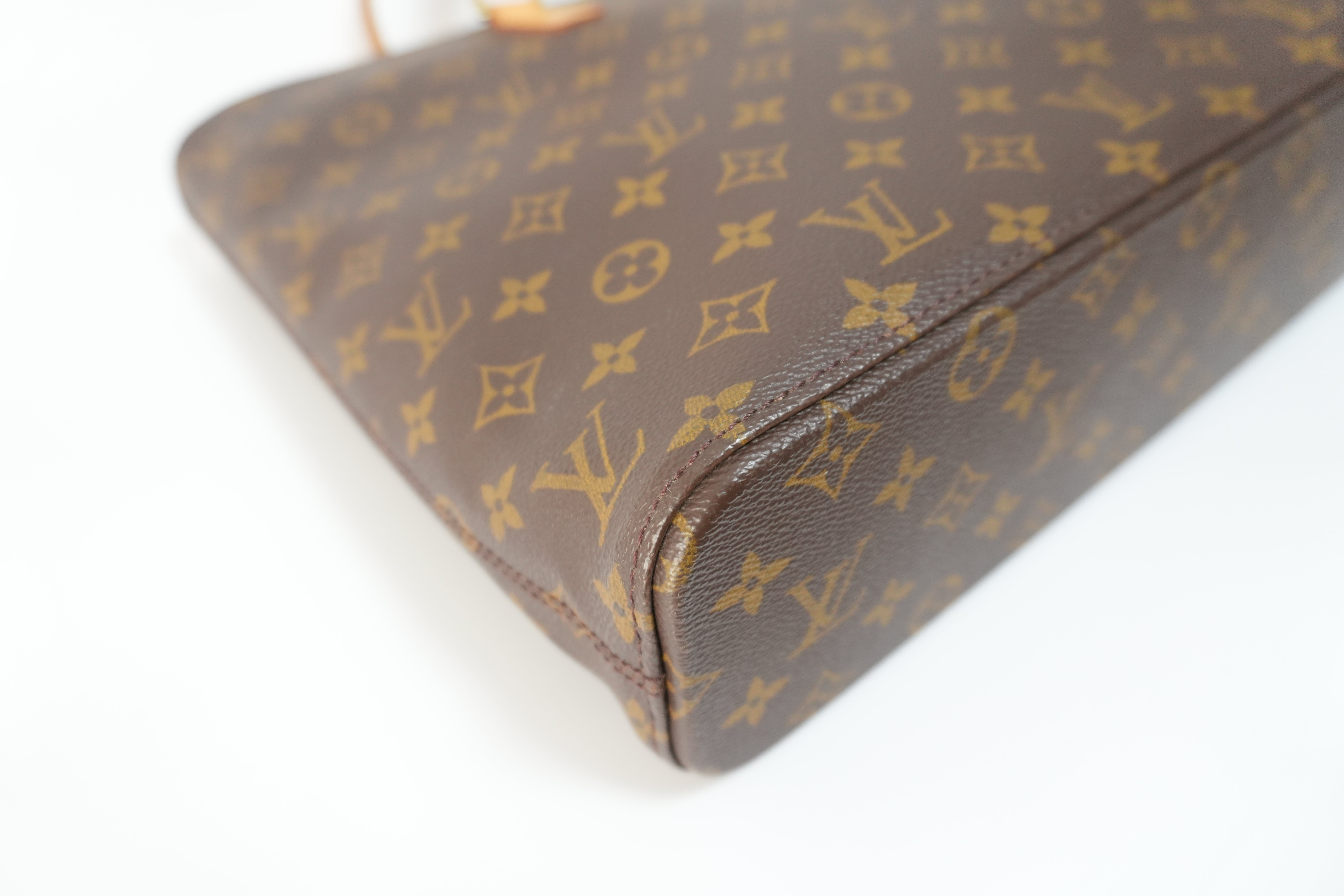 Louis Vuitton Monogram Luco Shoulder Tote Bag Used